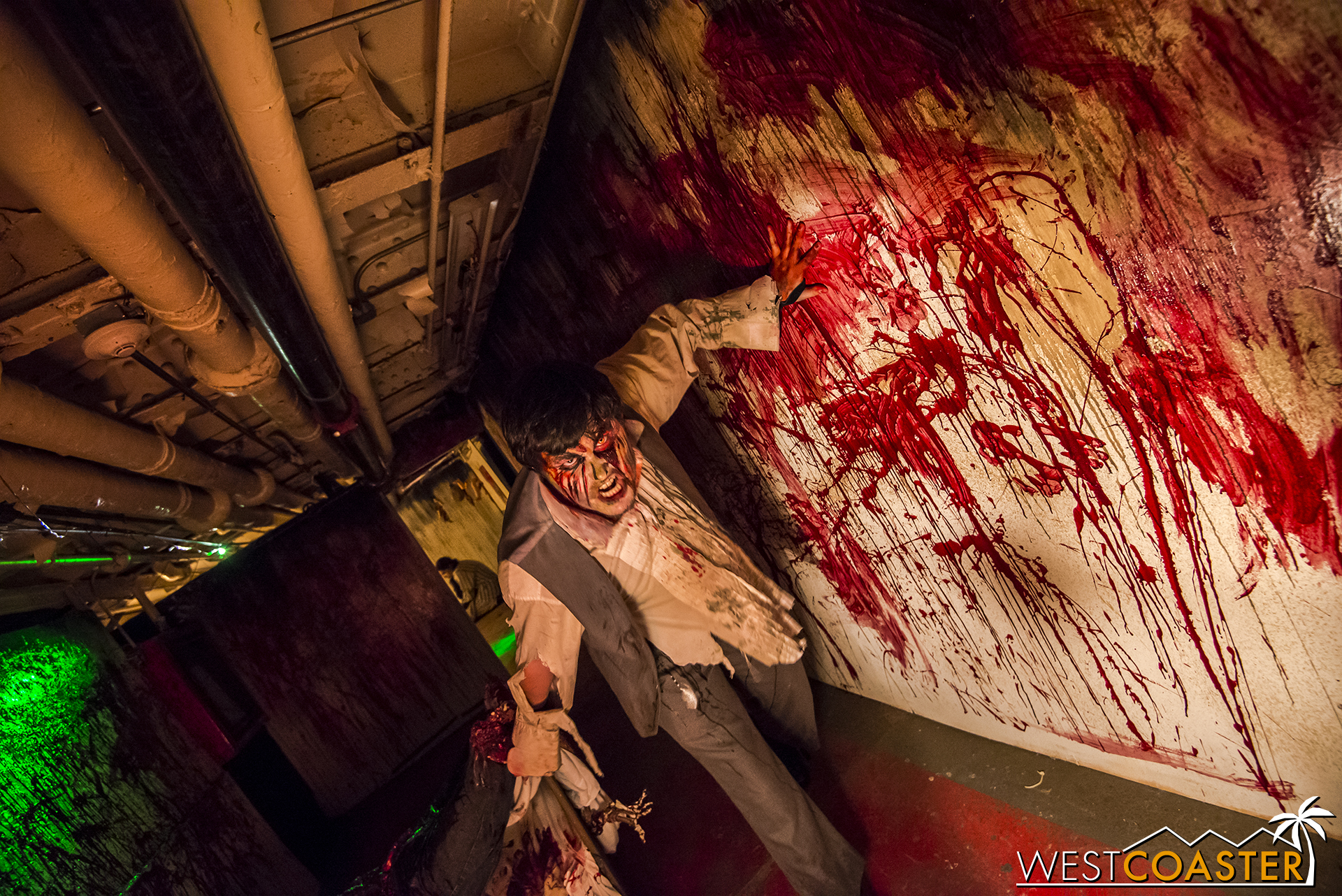 Dark Harbor features intimate mazes, with groups sent in spaced apart to prevent "Haunted Line Syndrome," which makes the even great--but also creates long lines. A front of line pass is definitely recommended.