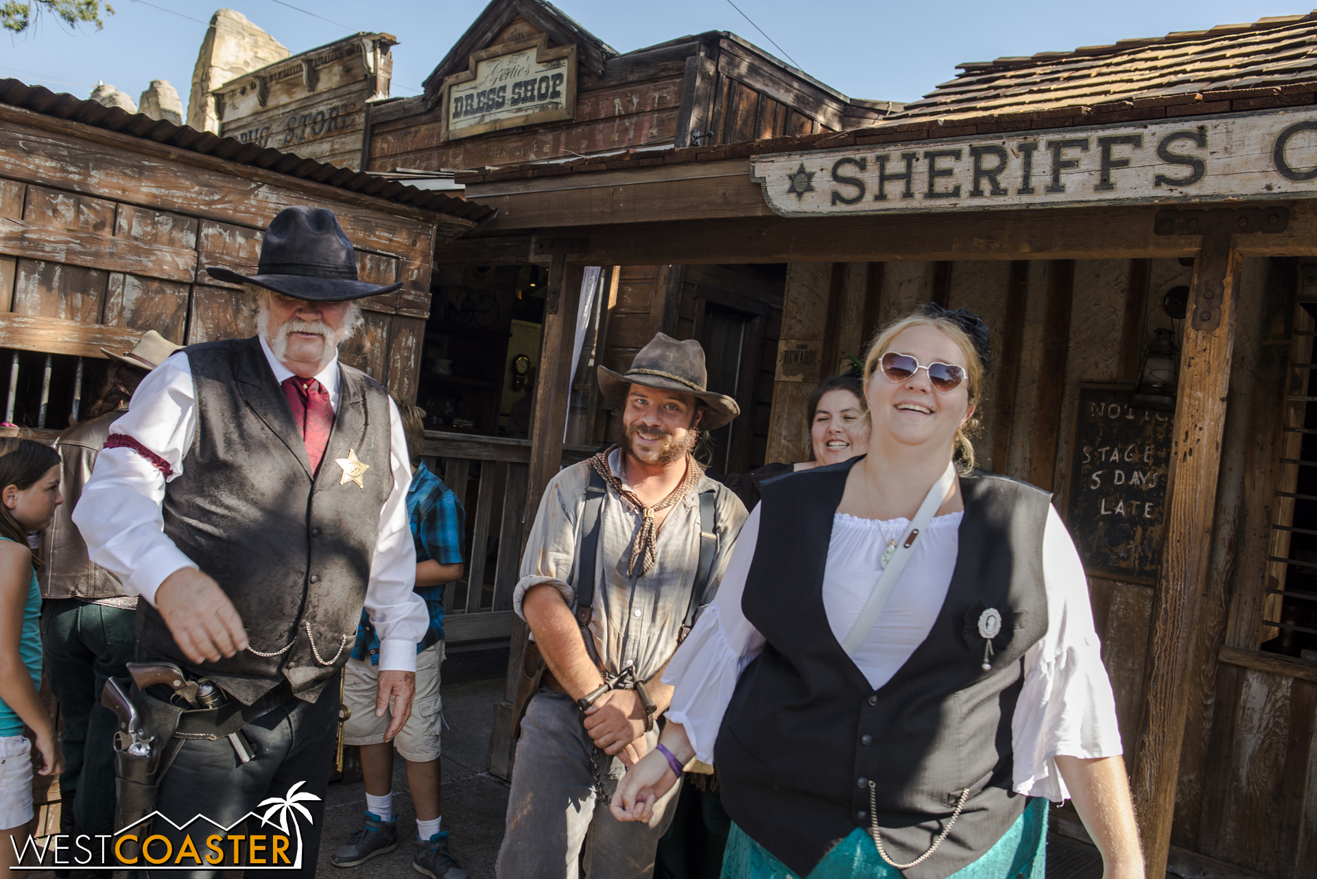  Later in the afternoon, Tiny Mayfield was temporarily released to an honorary citizen deputy and paraded around Calico as an example of the consequences of criminality. 