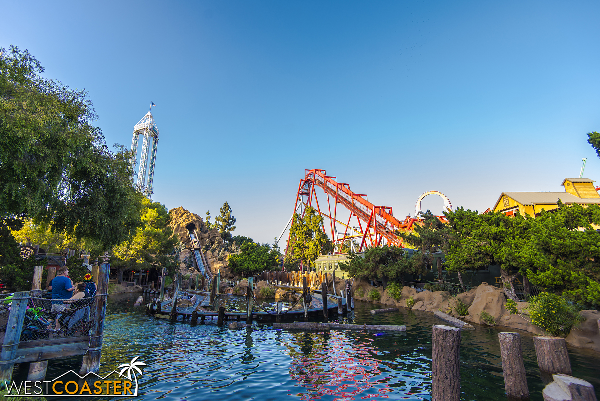 The classic Calico Log Ride.