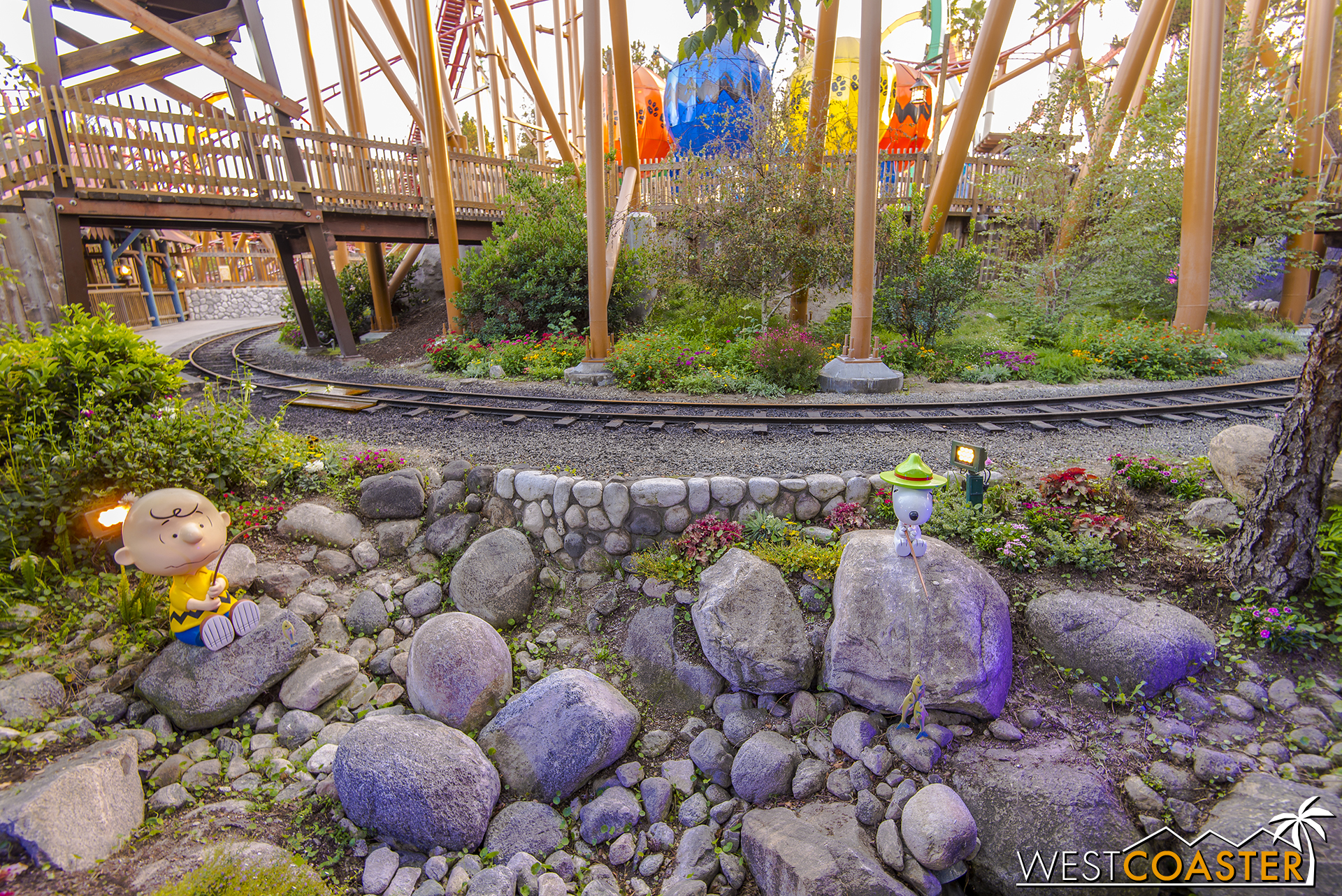  Adorable characters have been added along the Grand Sierra Scenic Railroad. 