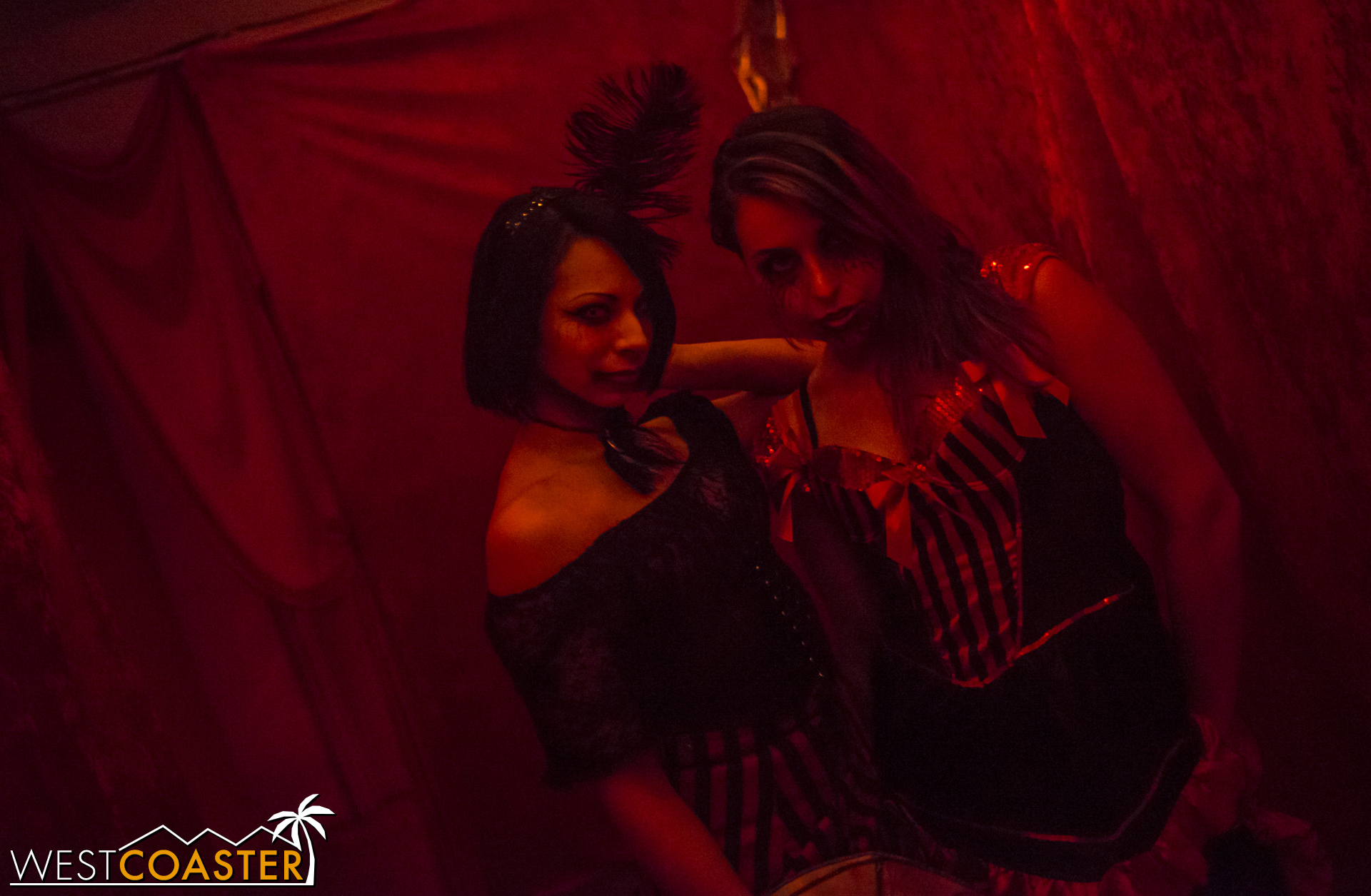  If a drunken devil put together a haunted maze, I suppose it would have some ladies of the night. 
