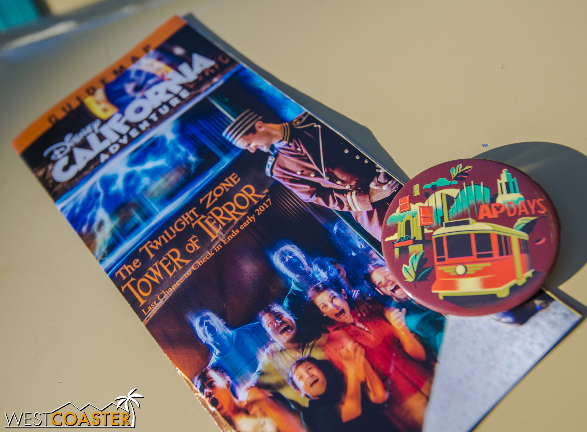  Also, the new DCA map features Tower of Terror (and actually a pretty cool photo). 