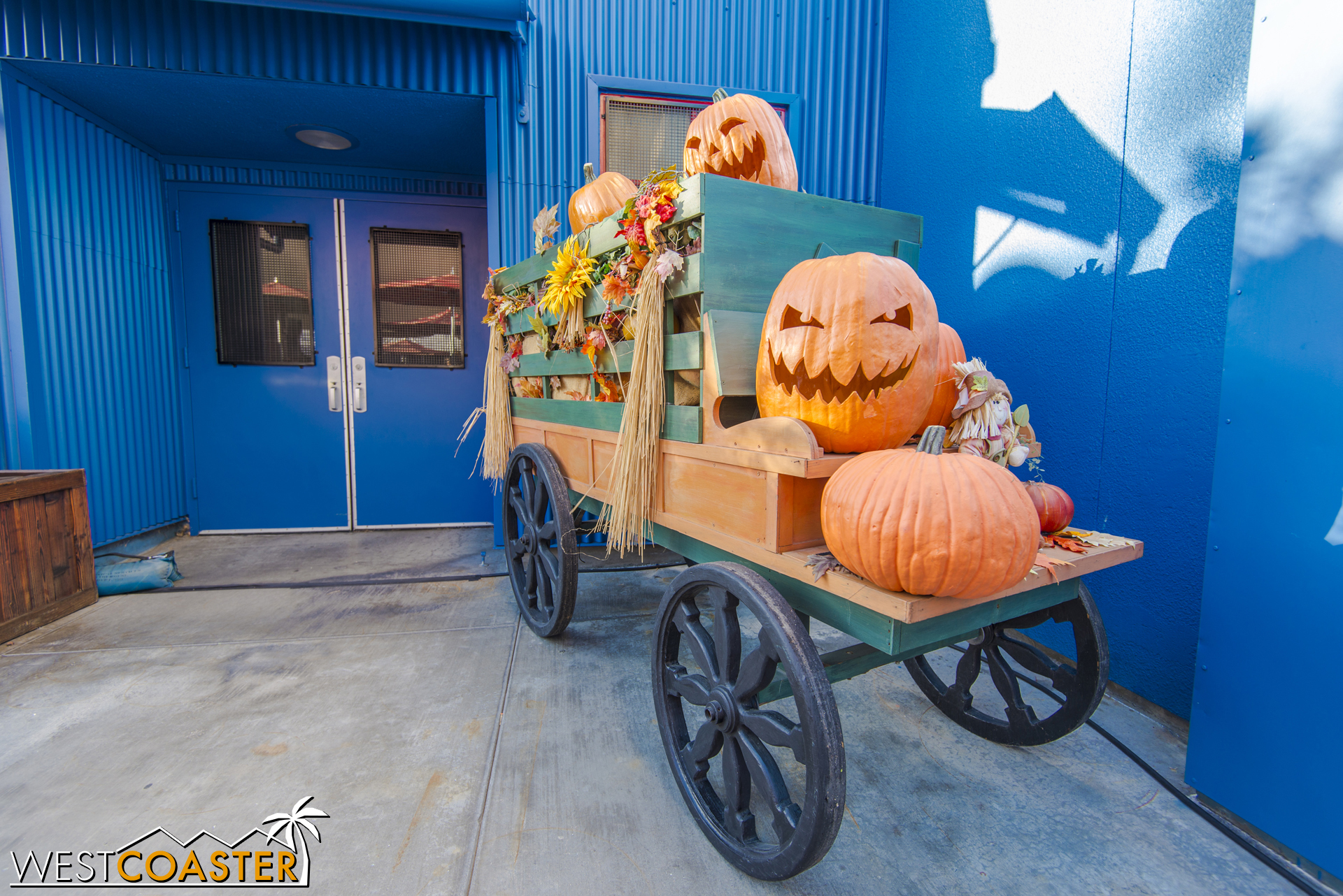  Looks like some of the Halloween props from Big Thunder Ranch got shipped over here. 