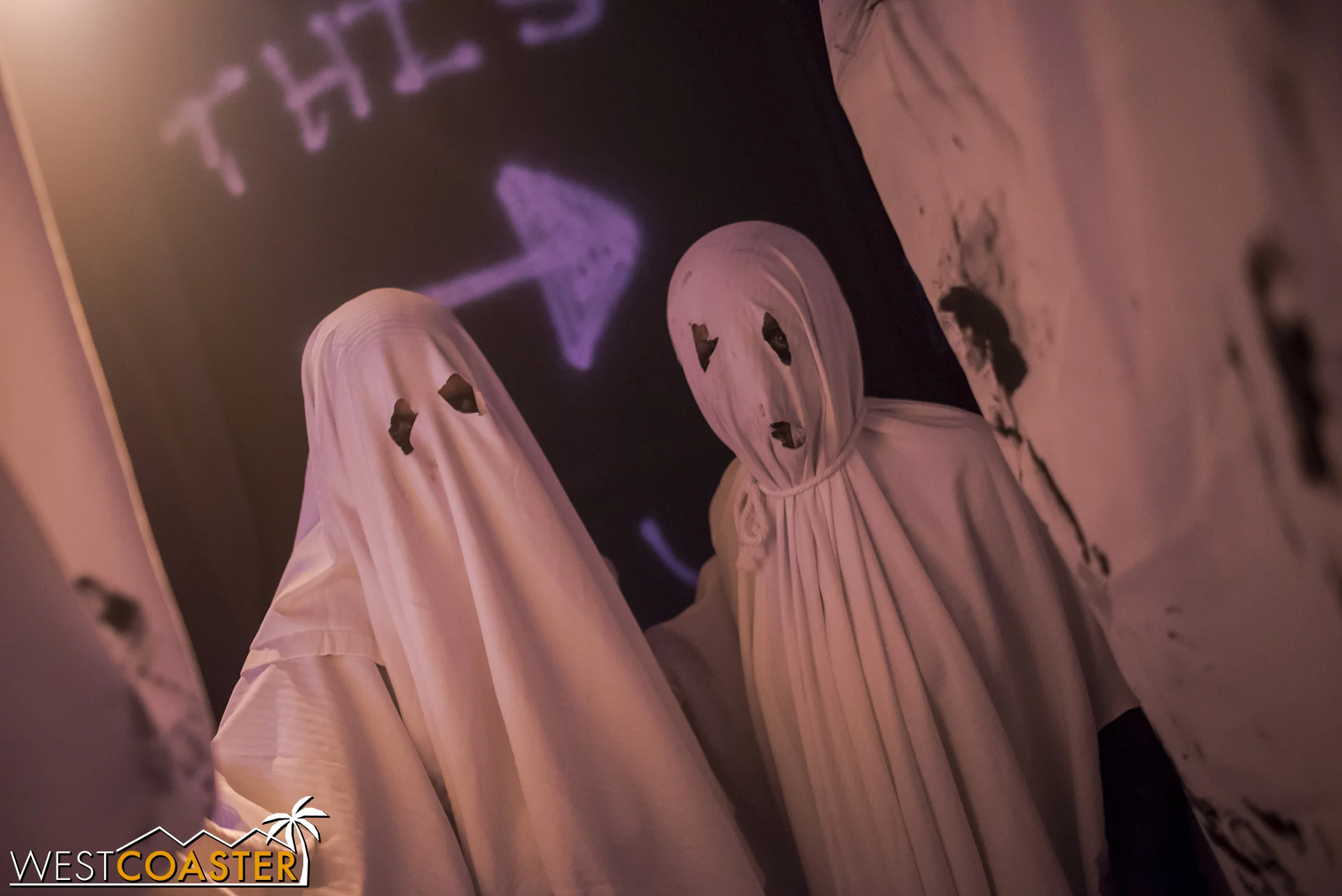 The scares weren't intense, but they were tricky!