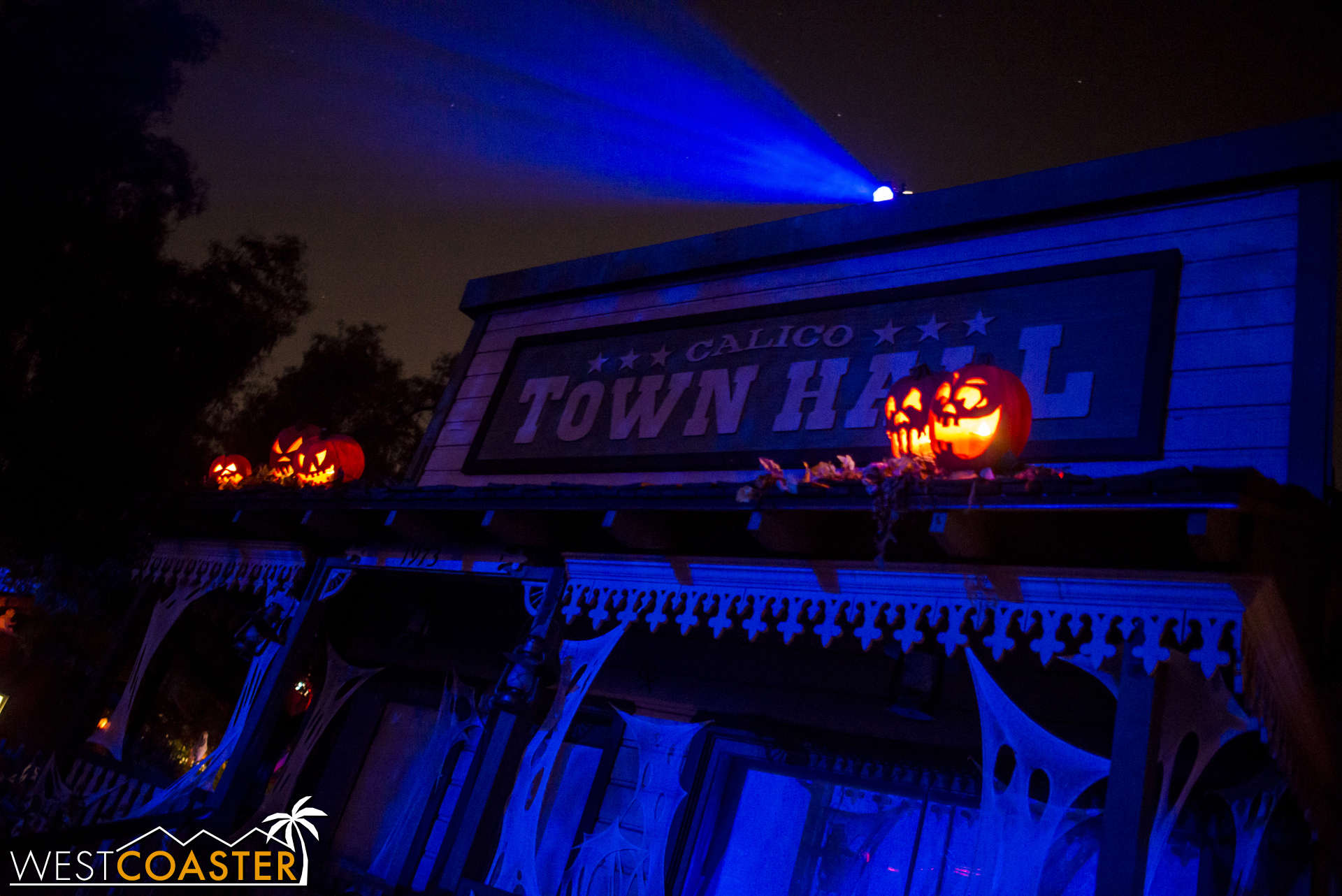 The former Haunt Museum turned Town Hall for Ghost Town Alive! is the site of Visions.