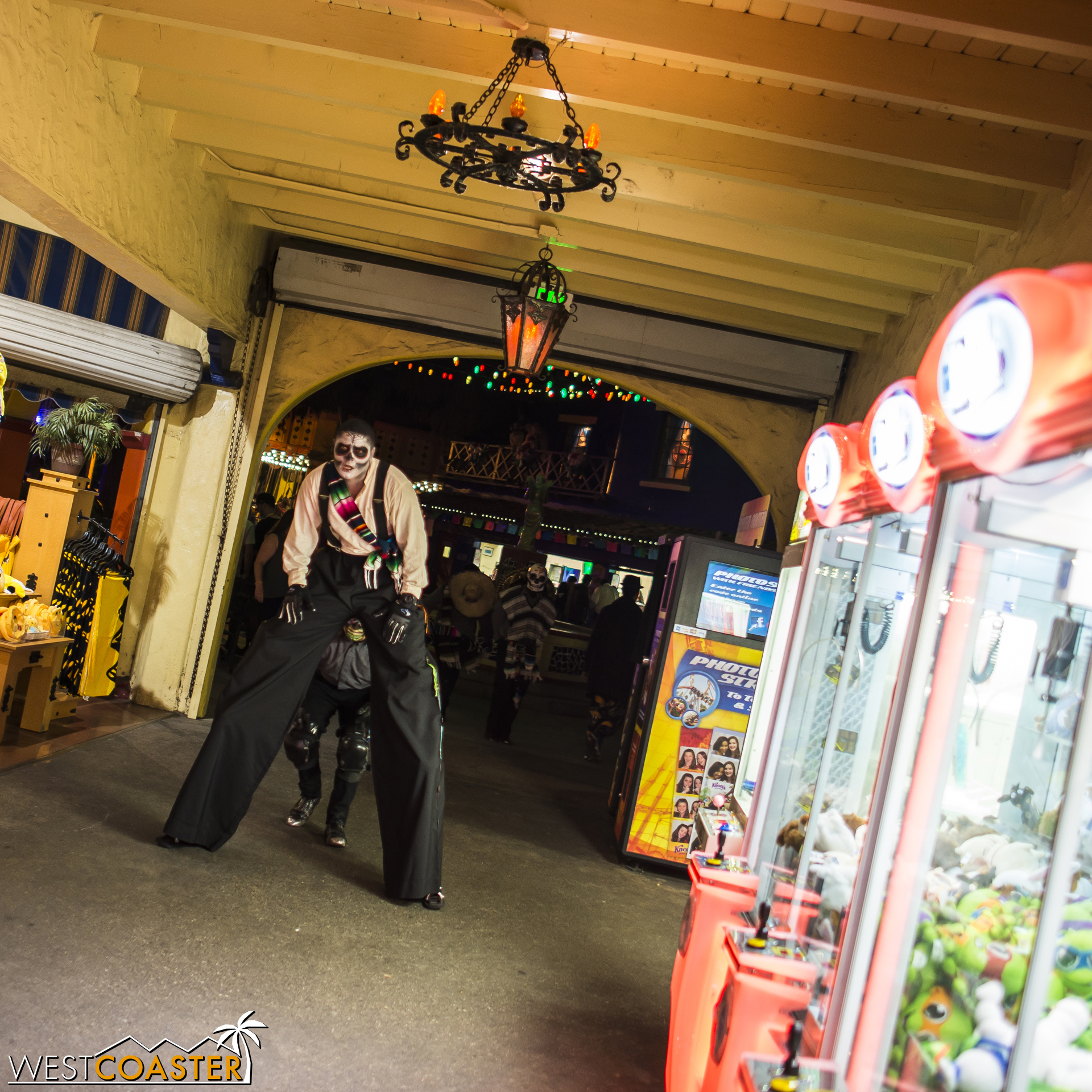  Photog tip: the easiest area to get photos of monsters is in the arcade. 