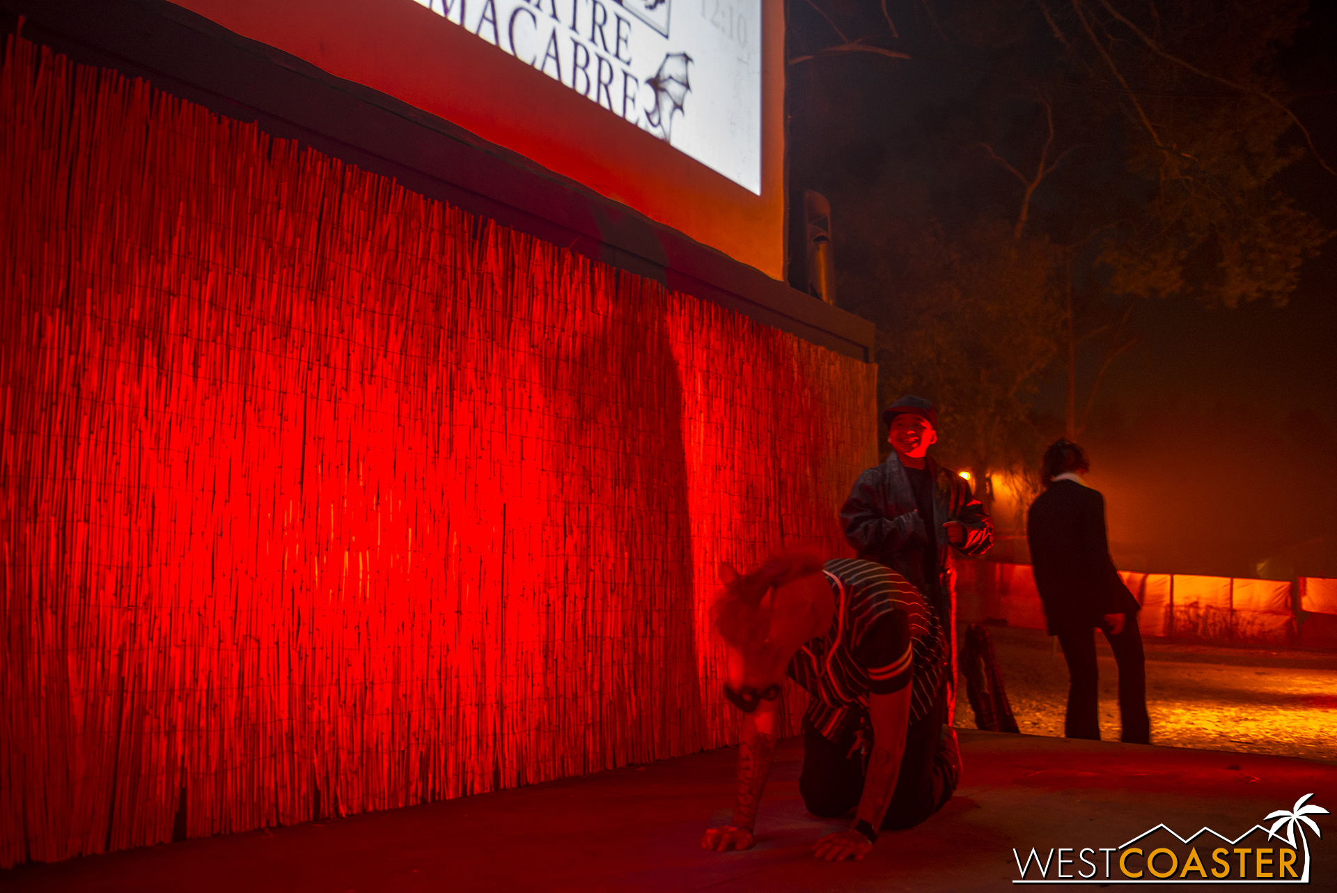  In this segment, two guest volunteers were called upon to recreate the  Legend of Sleepy Hollow . 