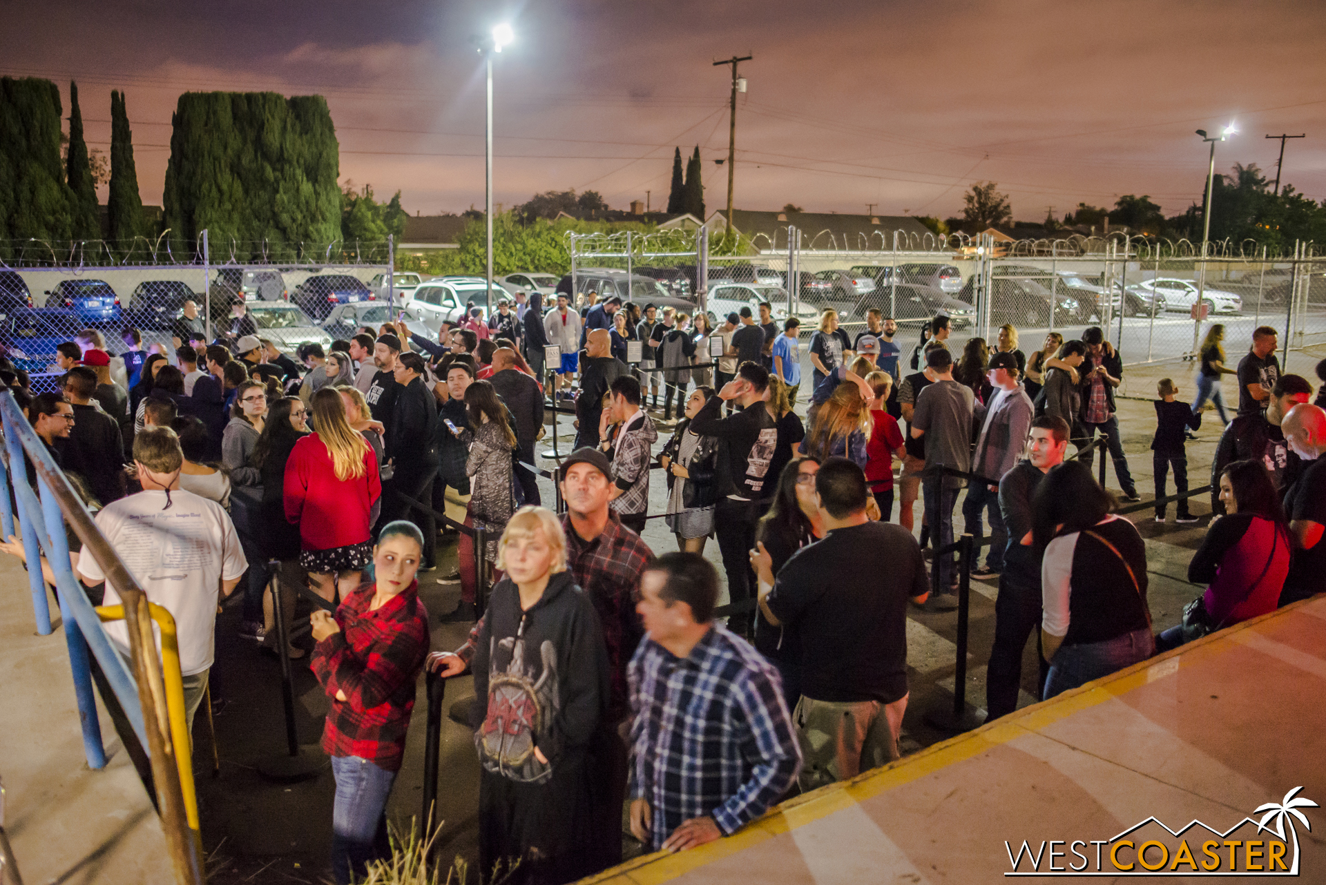 The lines are okay early, but by the middle of the night, they can be rather time-consuming.