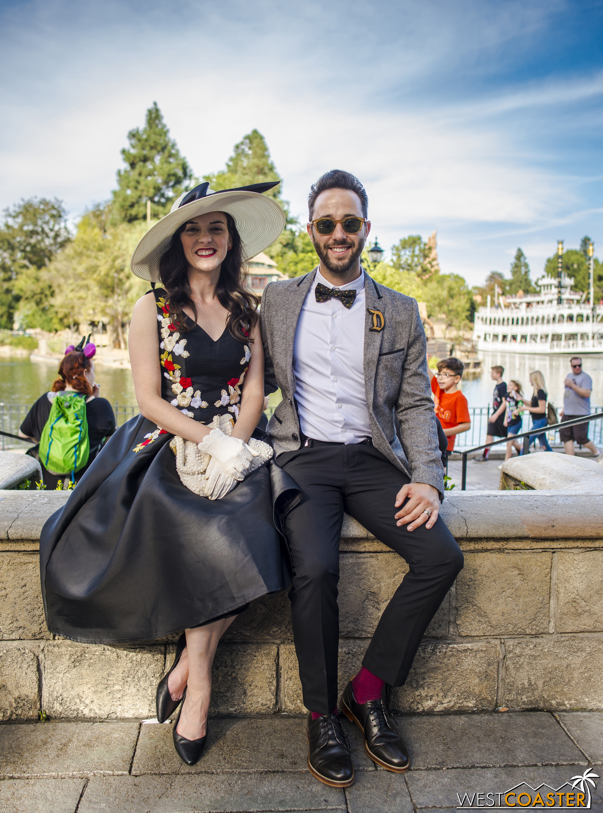  I love the attitude on Dapper Days.&nbsp; The dressing up makes visiting Disneyland a more overtly special occasion again. 