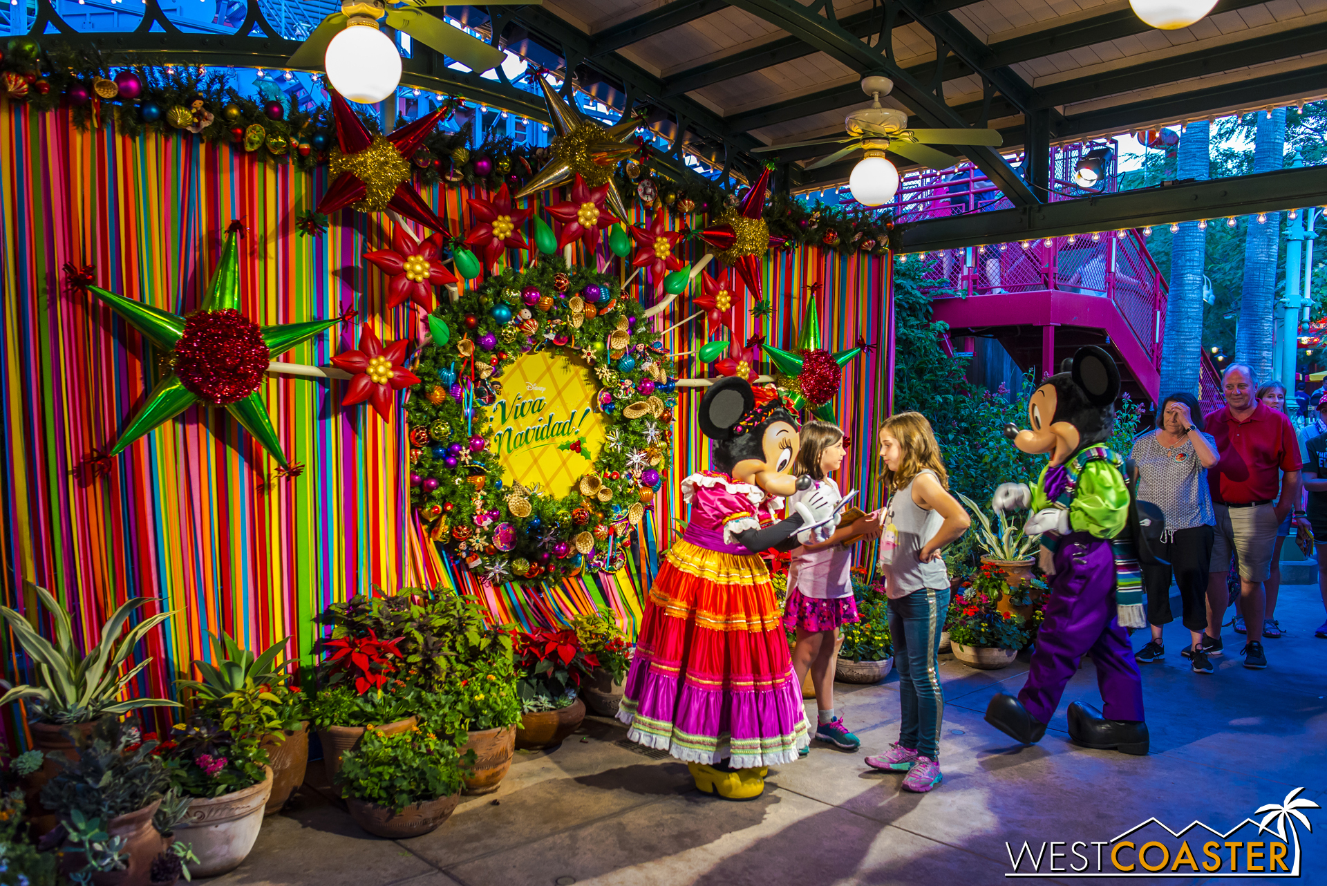  Guests can meet Mickey and Minnie. 