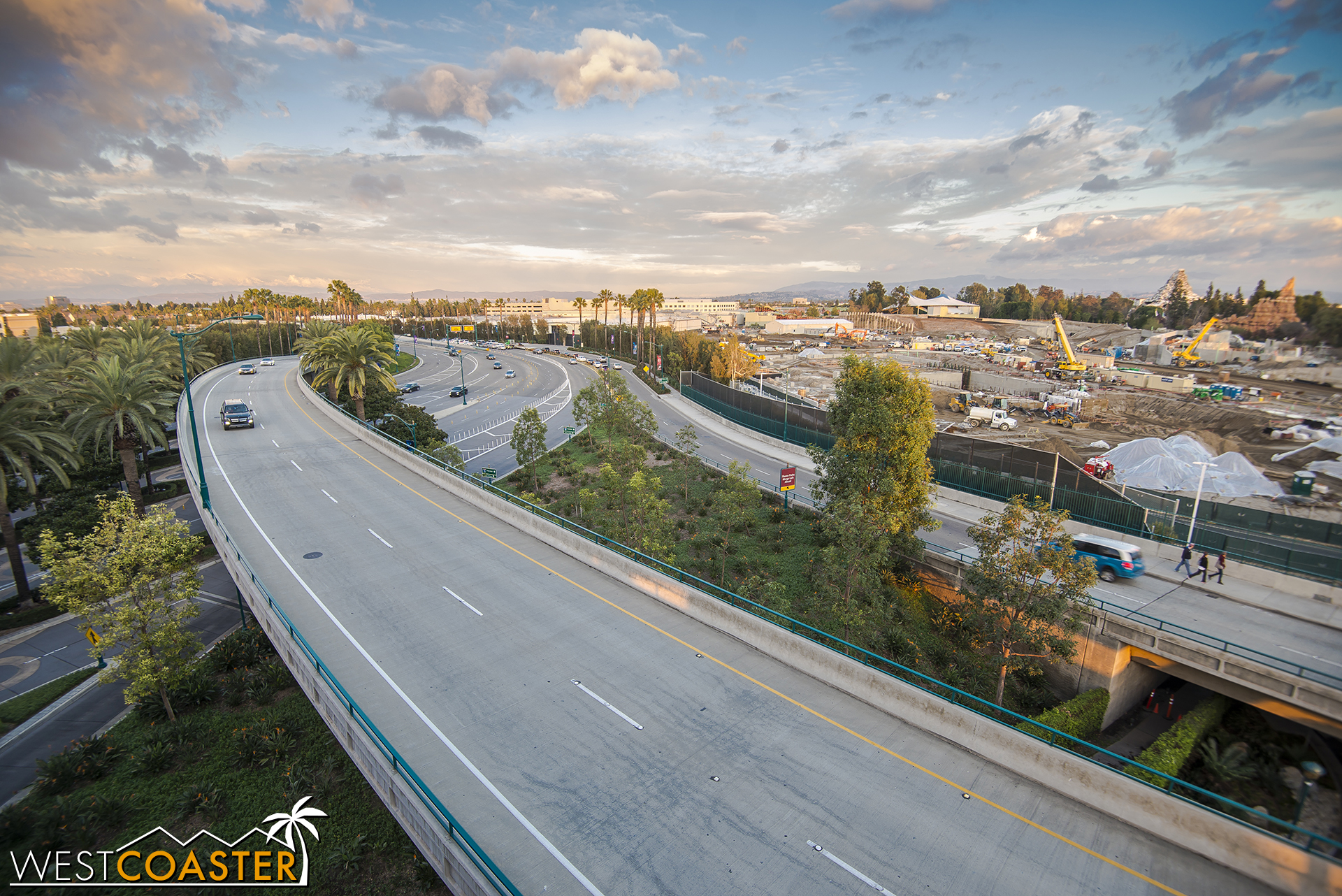 Welcome to another edition of Construction... Watch... From Atop... A Parking Structure !!!