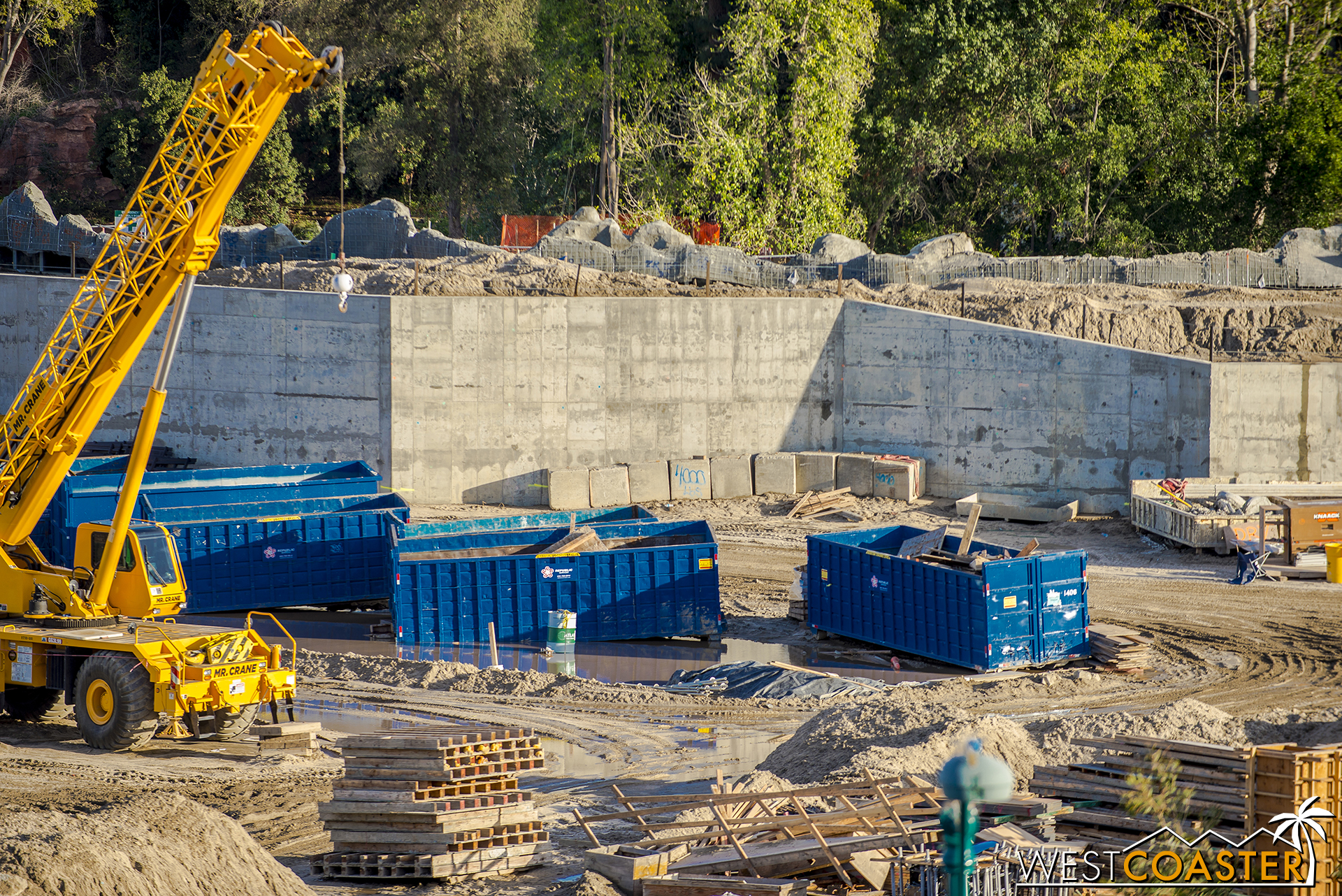 I will build a great, great wall on our northwestern border, along Star Wars Land, to protect us from that hive of scum and villainy that lurks on the other side. 