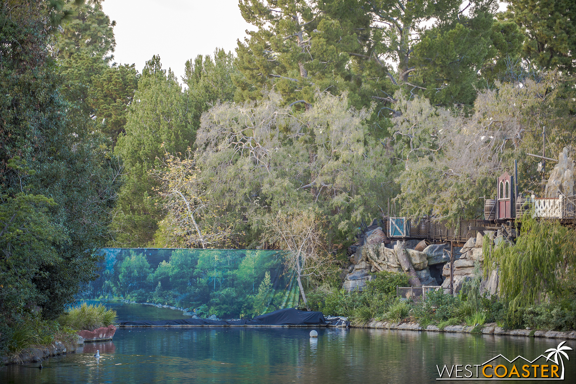  Did you know, and the scientists can verify this, but did you know that 2/3 of the Rivers of America has been taken away thanks to Star Wars Land.&nbsp; It’s true, trust me.&nbsp; It’s absolutely fact. 