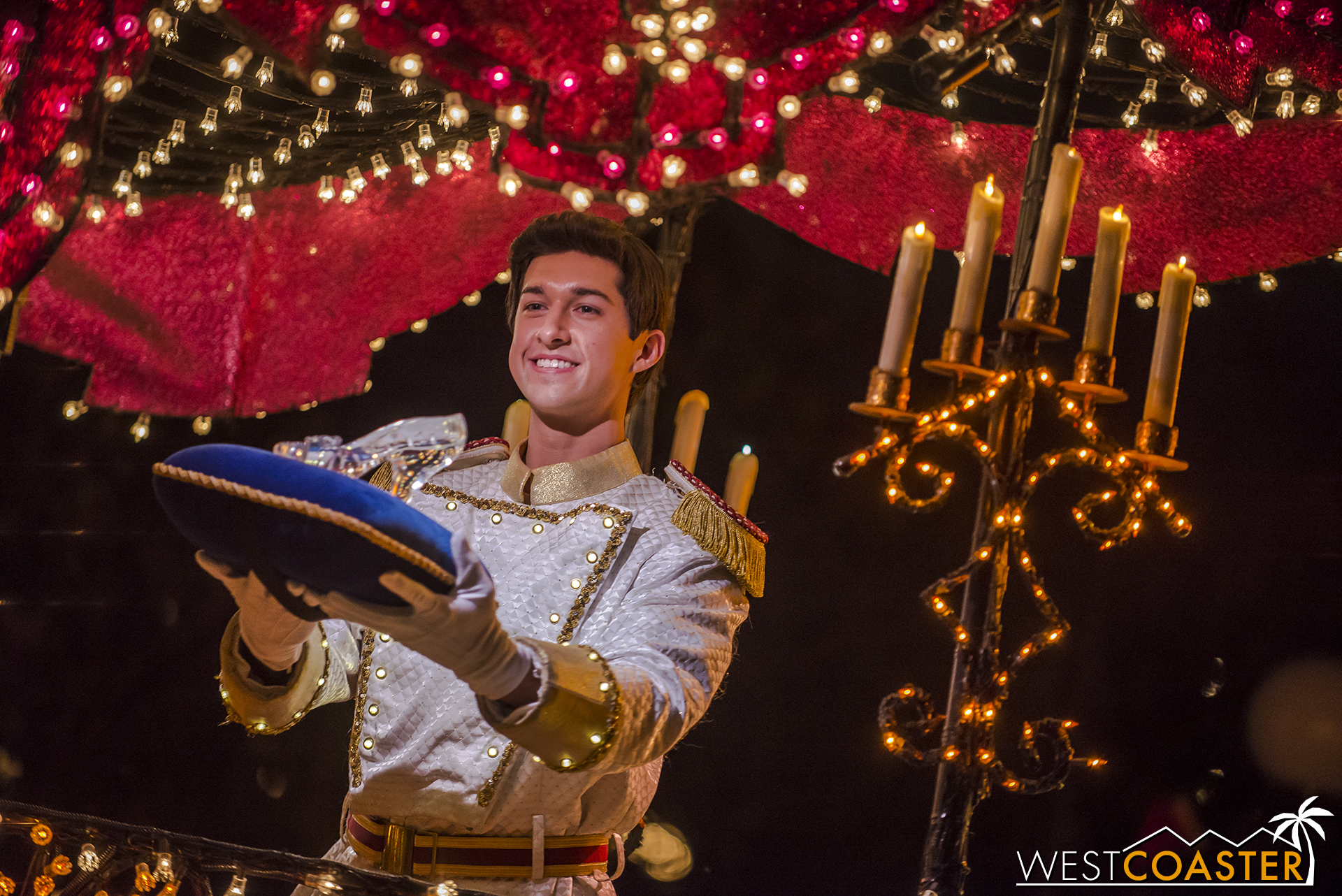 Prince Charming looks for the owner of the slipper. Perhaps he should just look ahead.
