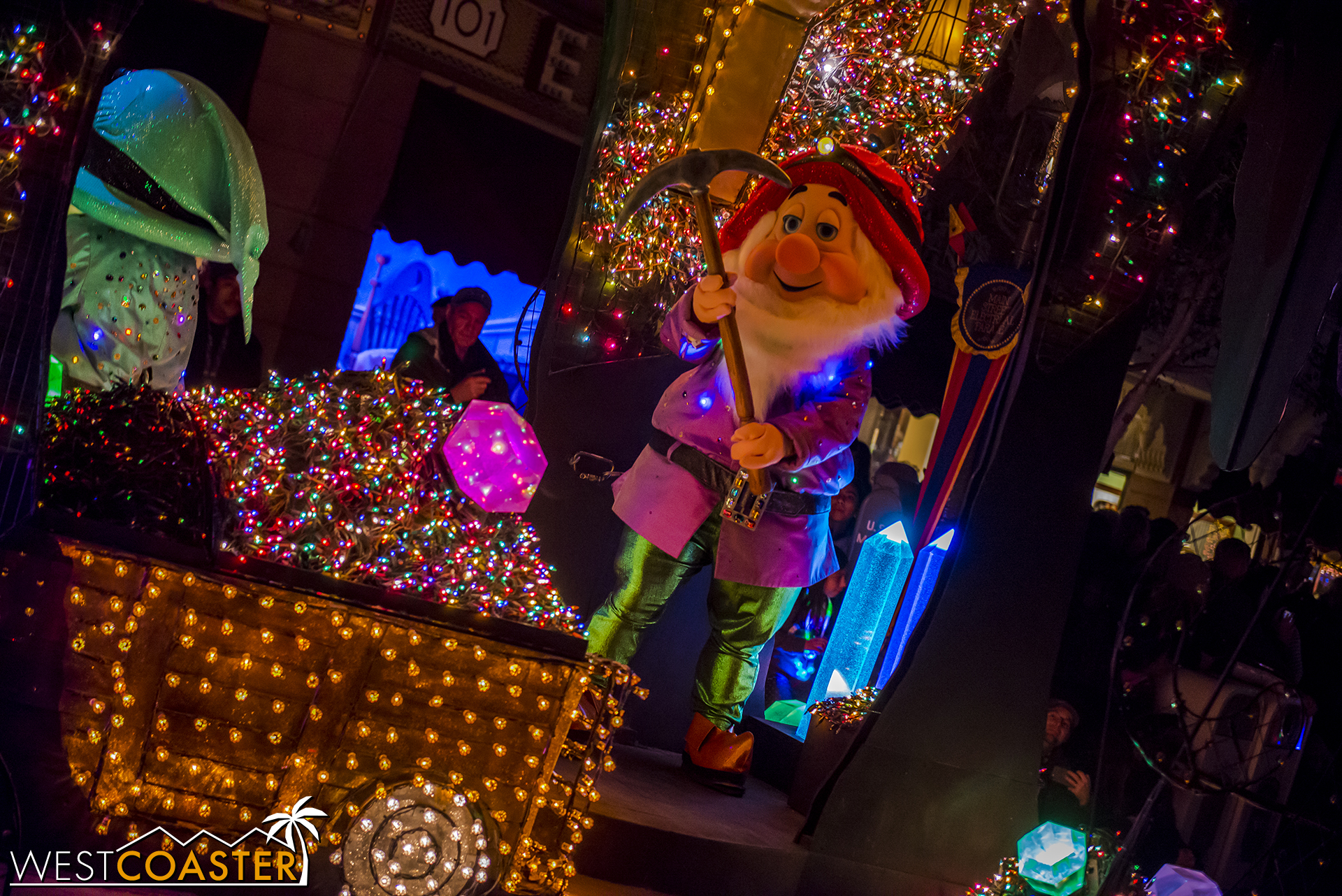 They get their own float.
