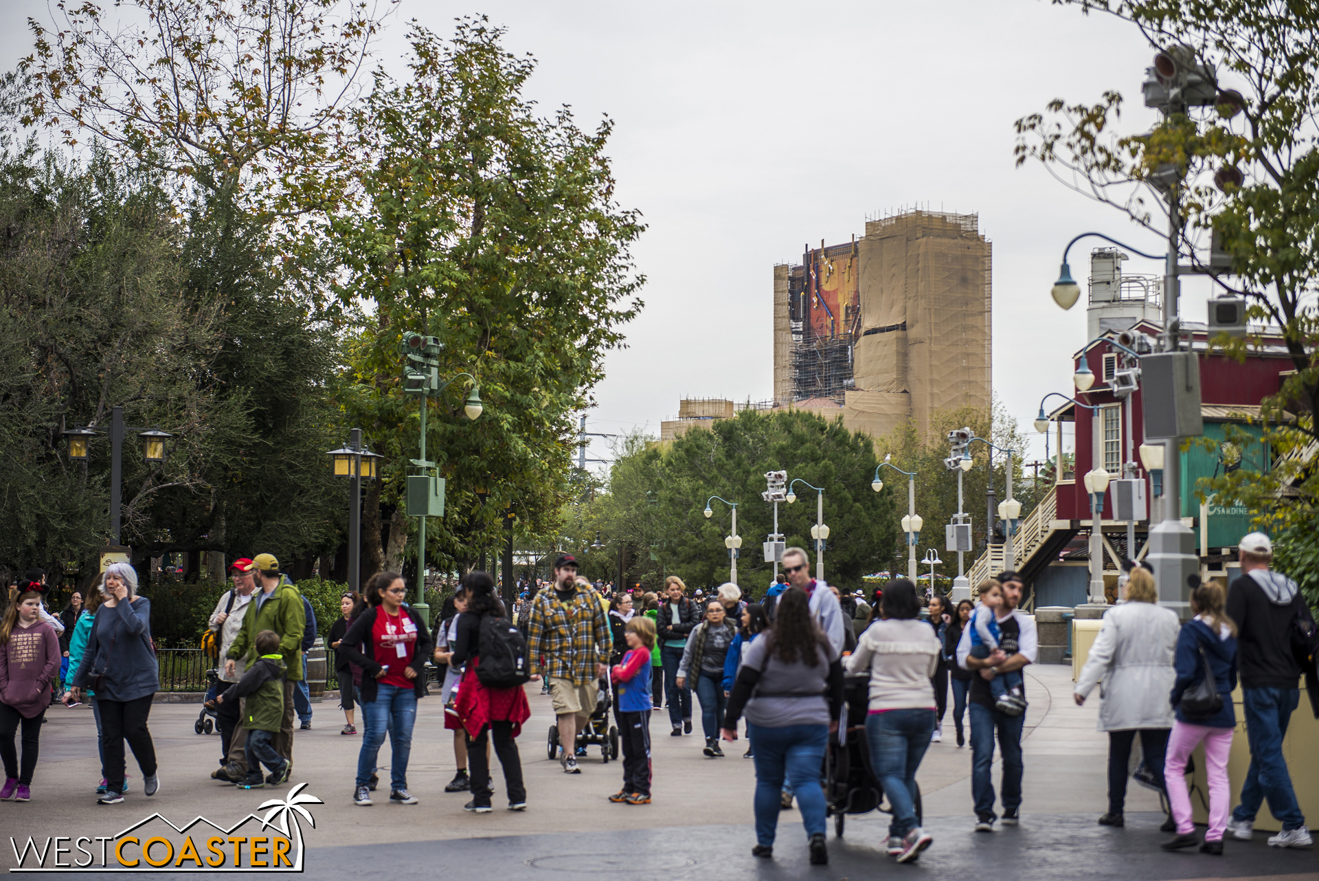  And here from Pacific Wharf. 