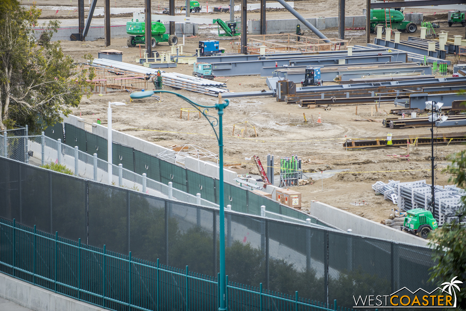  This looks to preserve an access road for backstage navigation. 