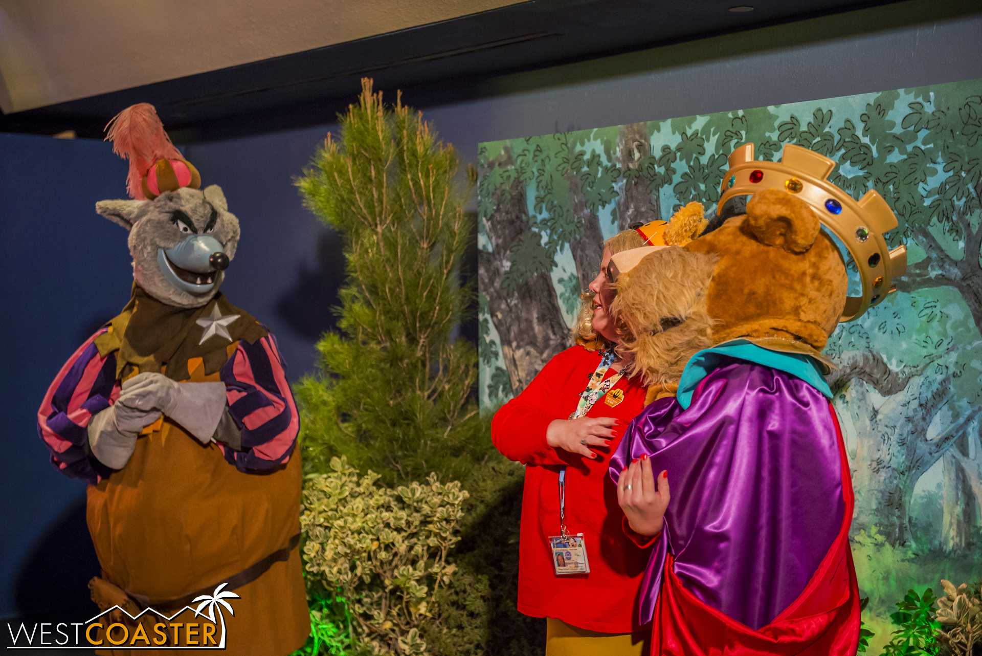 The interactions are not brief either. Each guest had meaningful time with the characters.