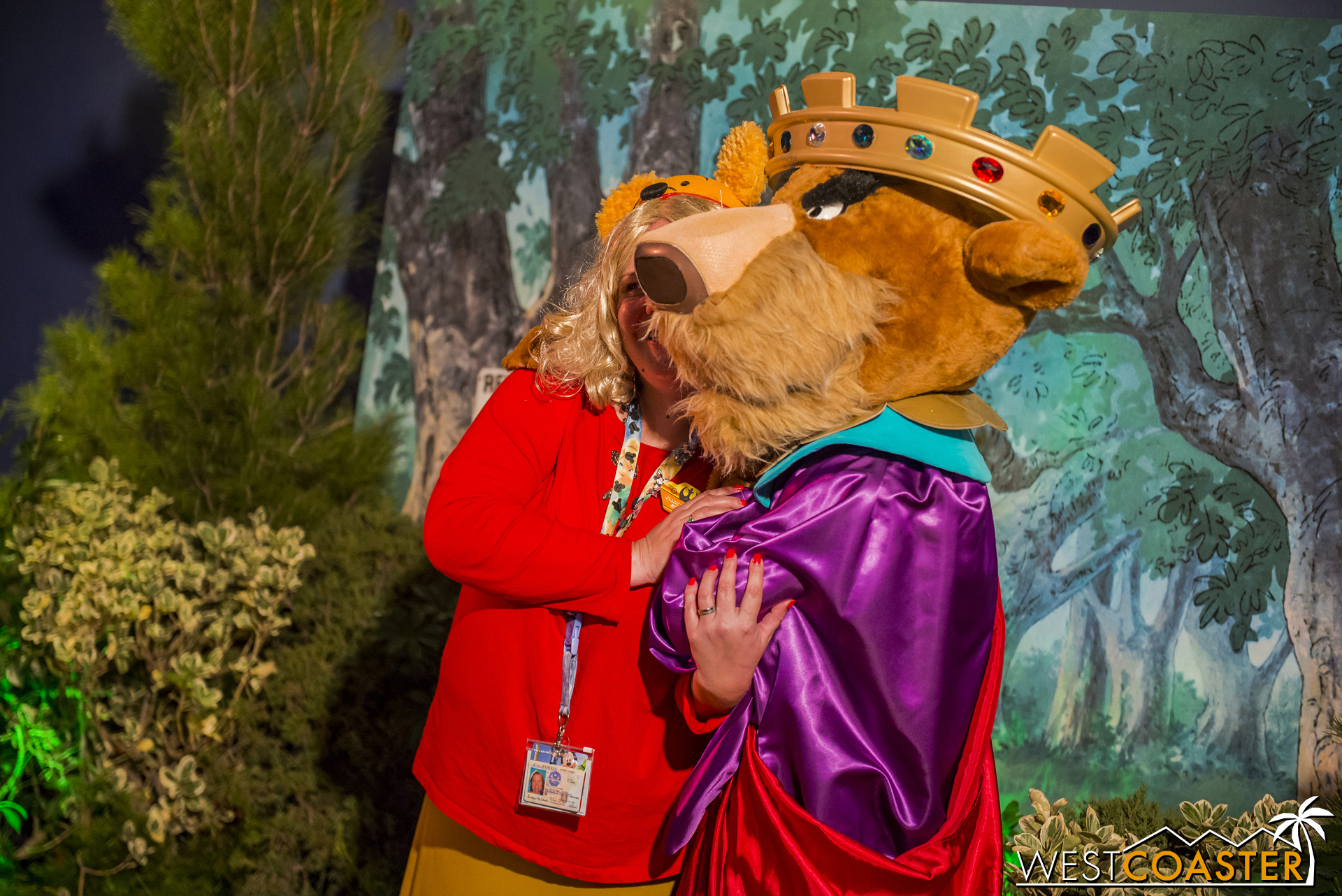 The downside was longer lines, but it's uplifting to see the magic in these guest/character interactions.
