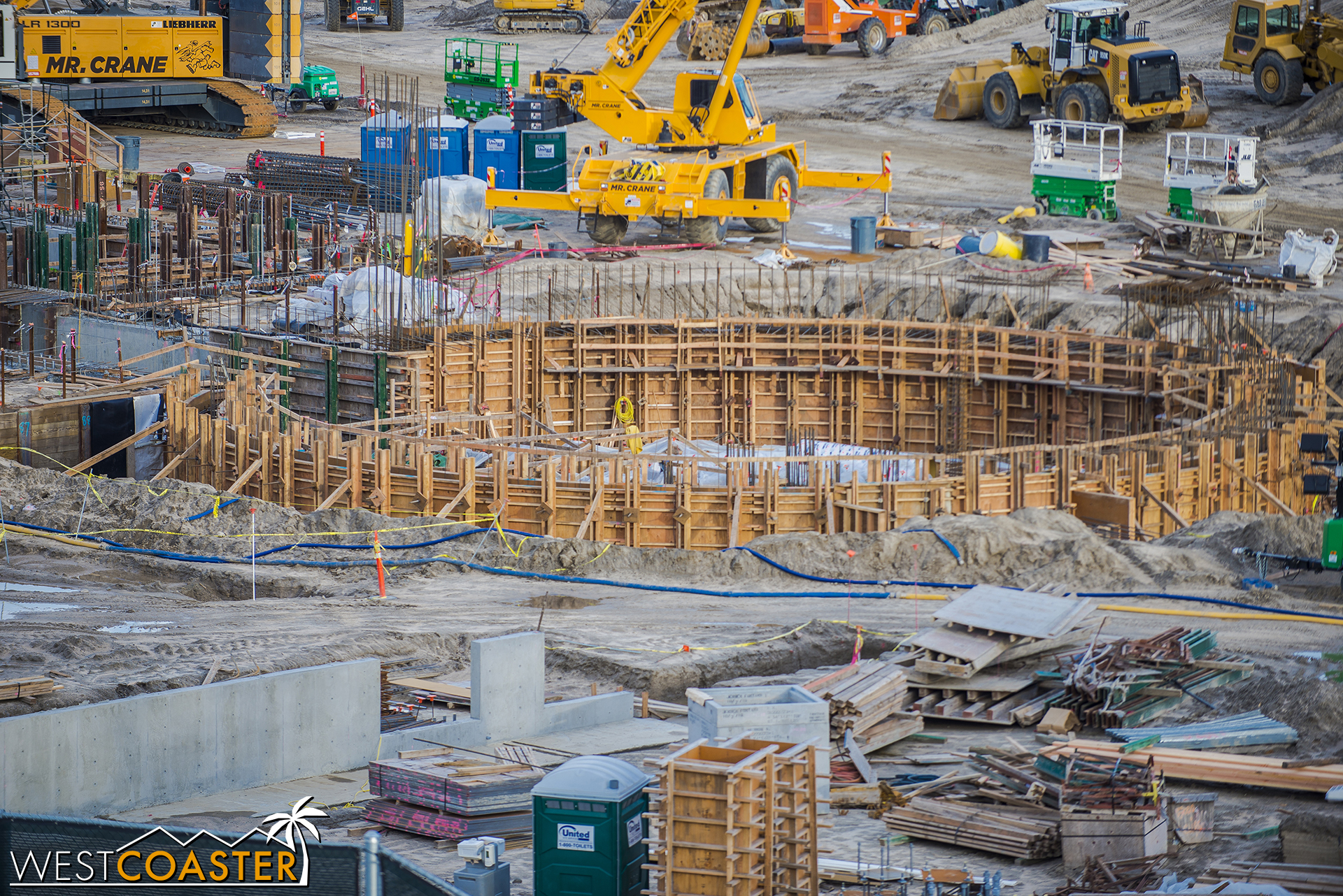  That's going to make the most beautiful circular concrete retaining wall.&nbsp; The sexiest wall. 