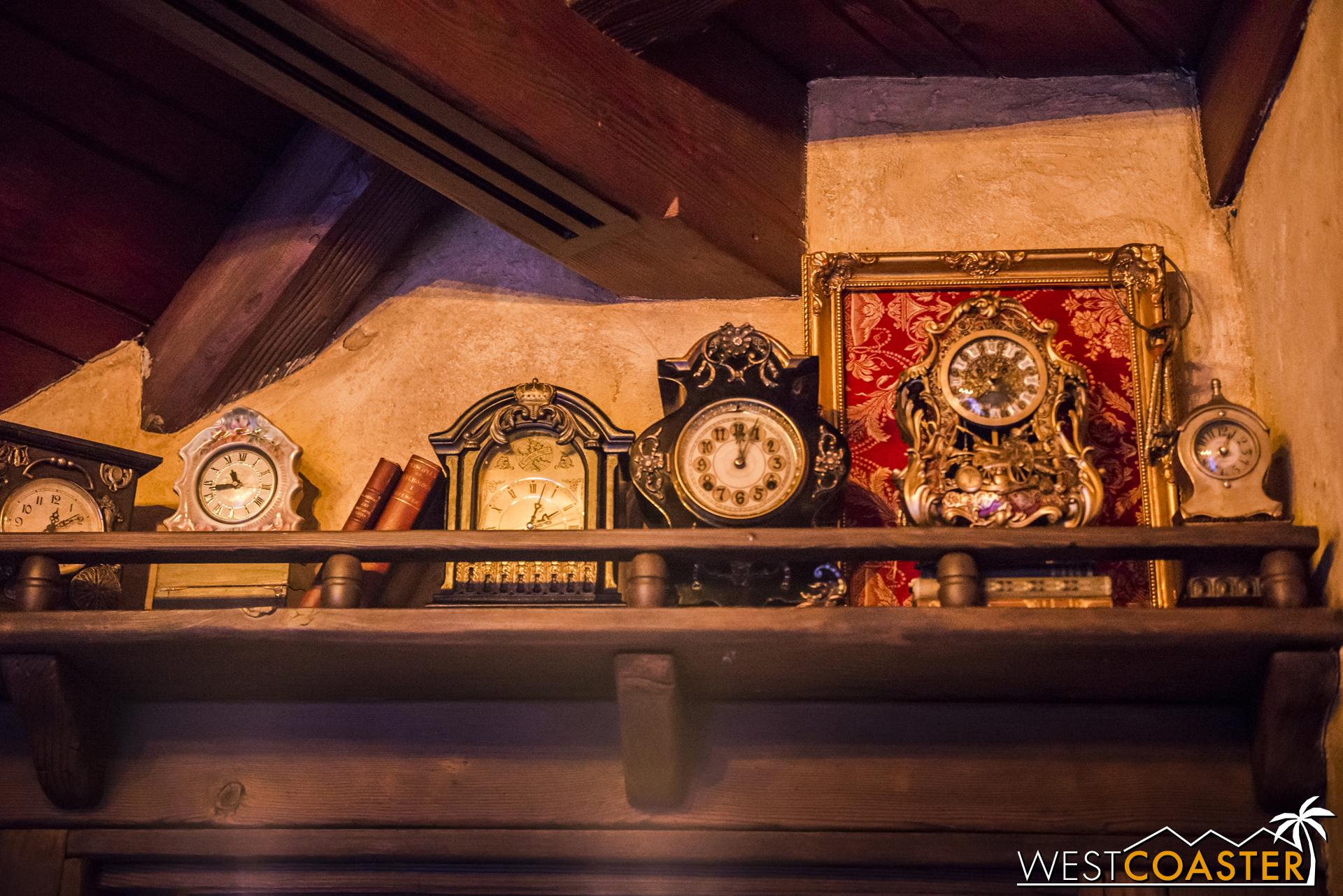  Cogsworth and friends on another shelf. 