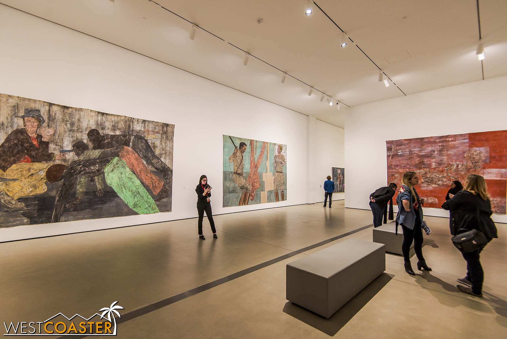 There is plenty of room for large art pieces at The Broad!