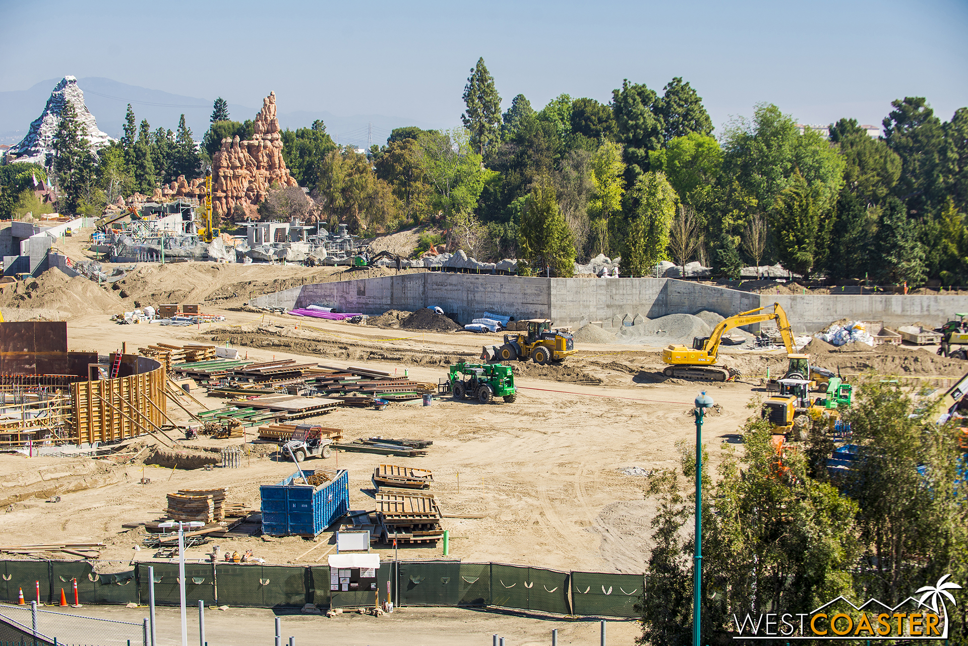  These leafy greens will provide plenty of fiber for the Rivers of America when they reopen this summer. 