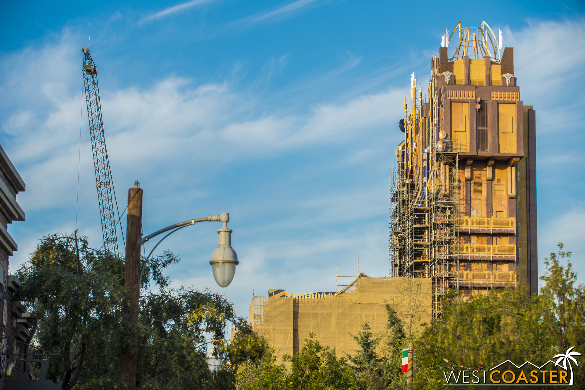  Looking from by Luigi's. 