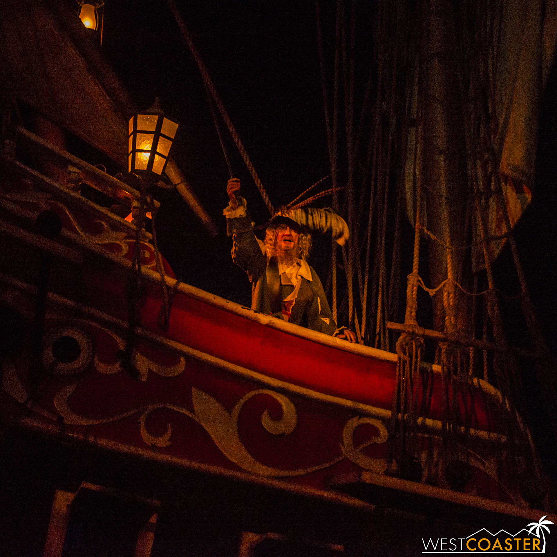  Captain Barbossa demands the location of Jack Sparrow. 