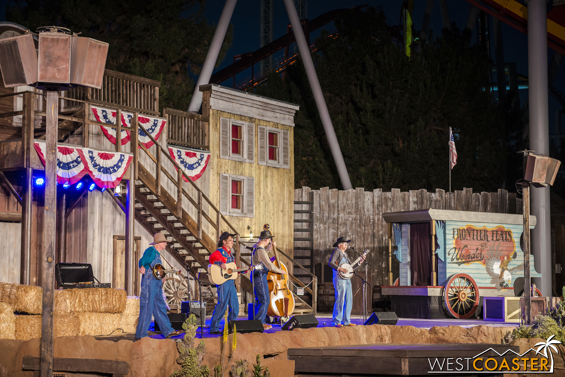  These talented musicians have imported their act from Disneyland over to Knott's and have found quite a bit of success in the three years they've been performing at the Farm. 