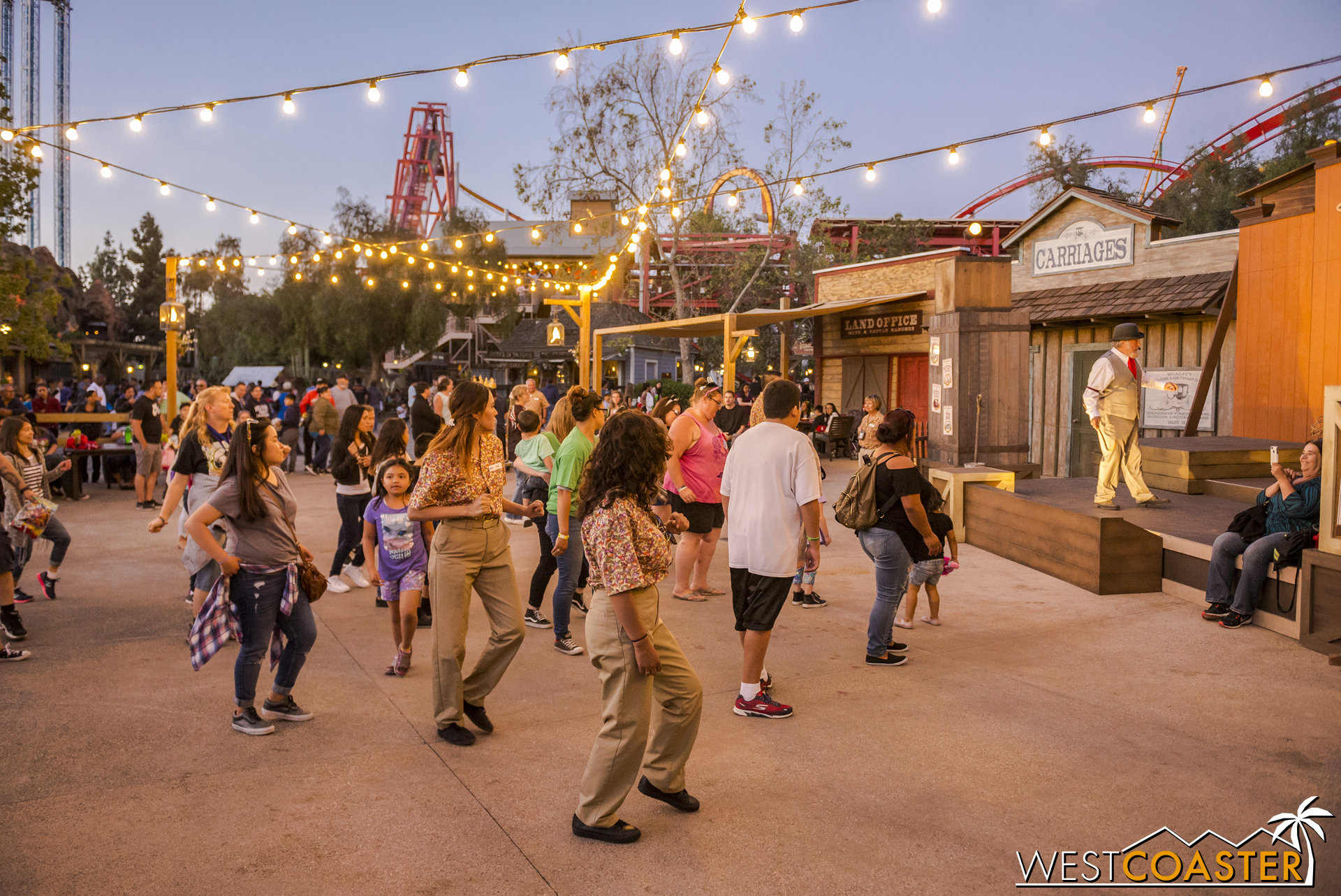  Similar to what happens at Ghost Town Alive!, Calico Park is a beacon of activity and energy. 