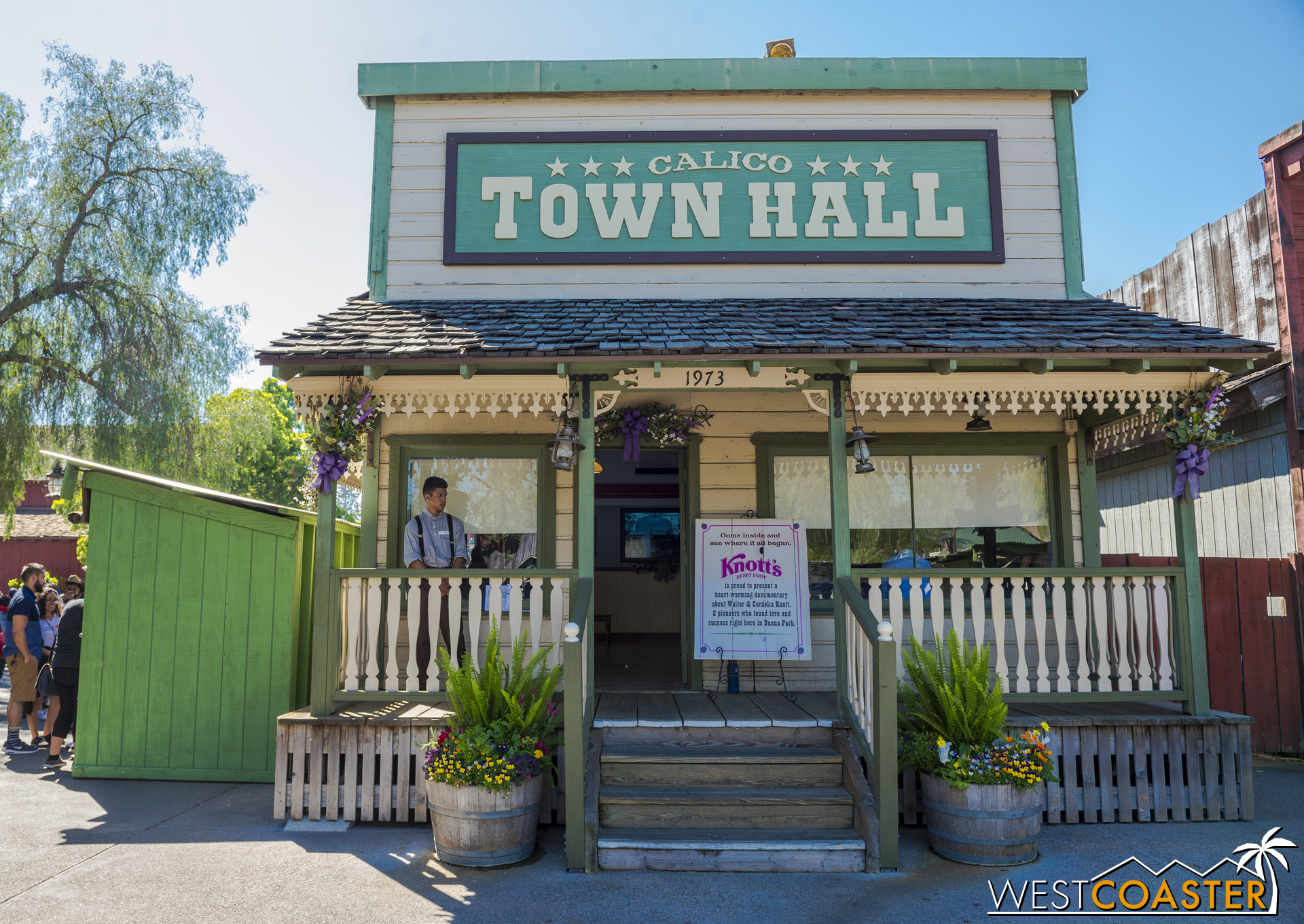  The History of the Boysenberry Presentation plays all day at the Calico Town Hall. 