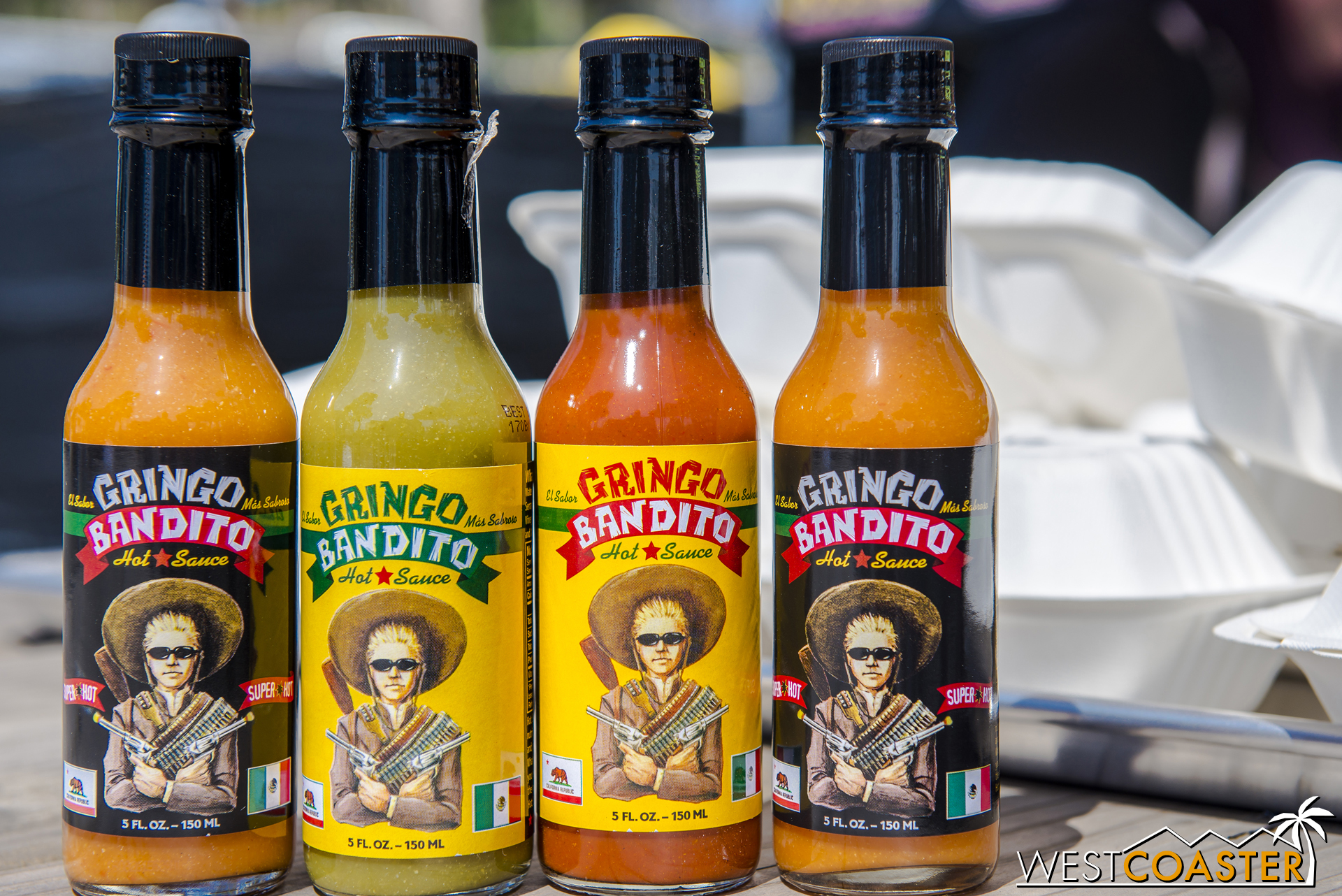  If you like Gringo Bandito hot sauce, it was everywhere at Sabroso Fest. 