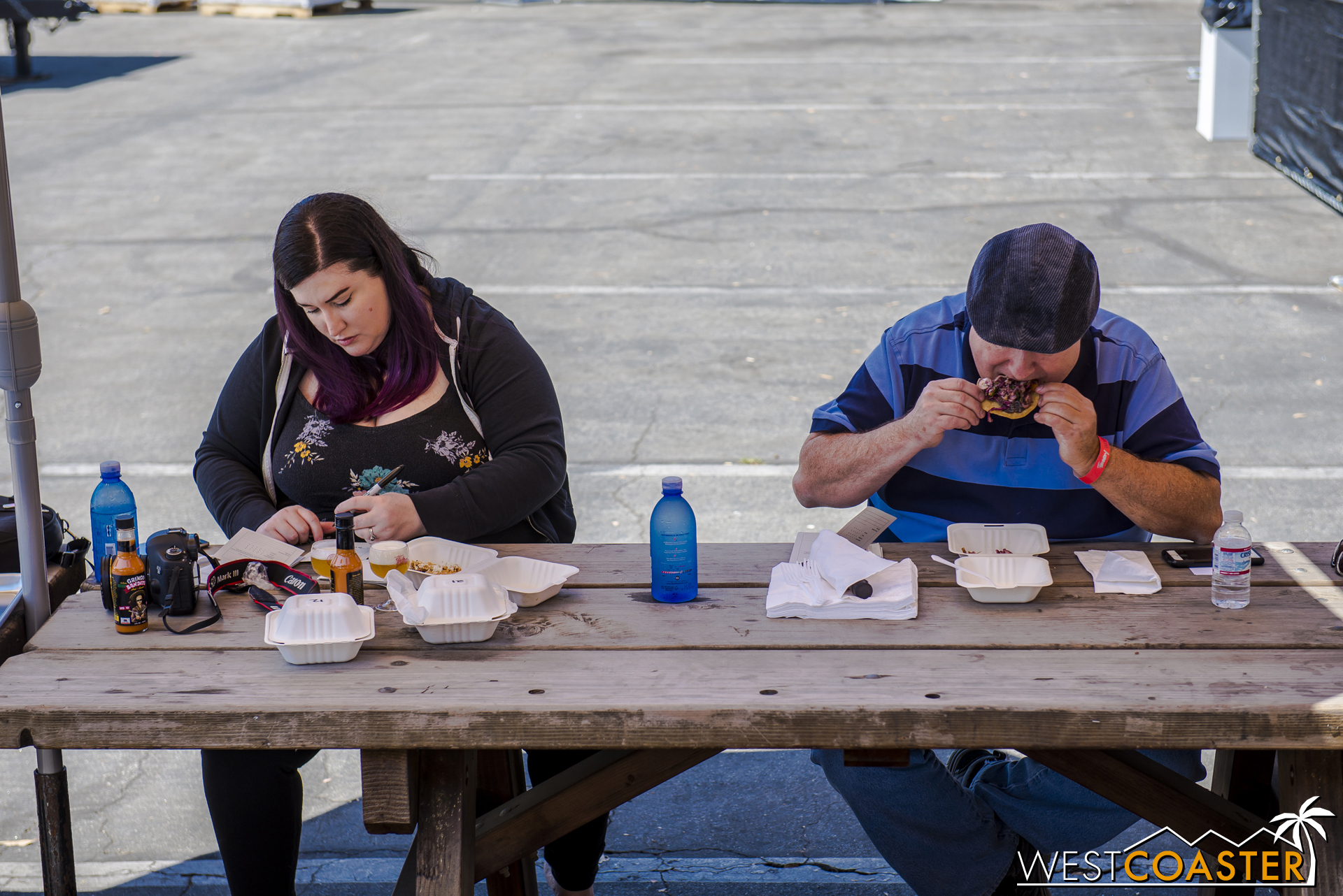  These heroes were tasked with the extraordinarily difficult job of eating tacos and determining which one tasted the best.&nbsp; Not all heroes wear capes. Some eat tacos. 