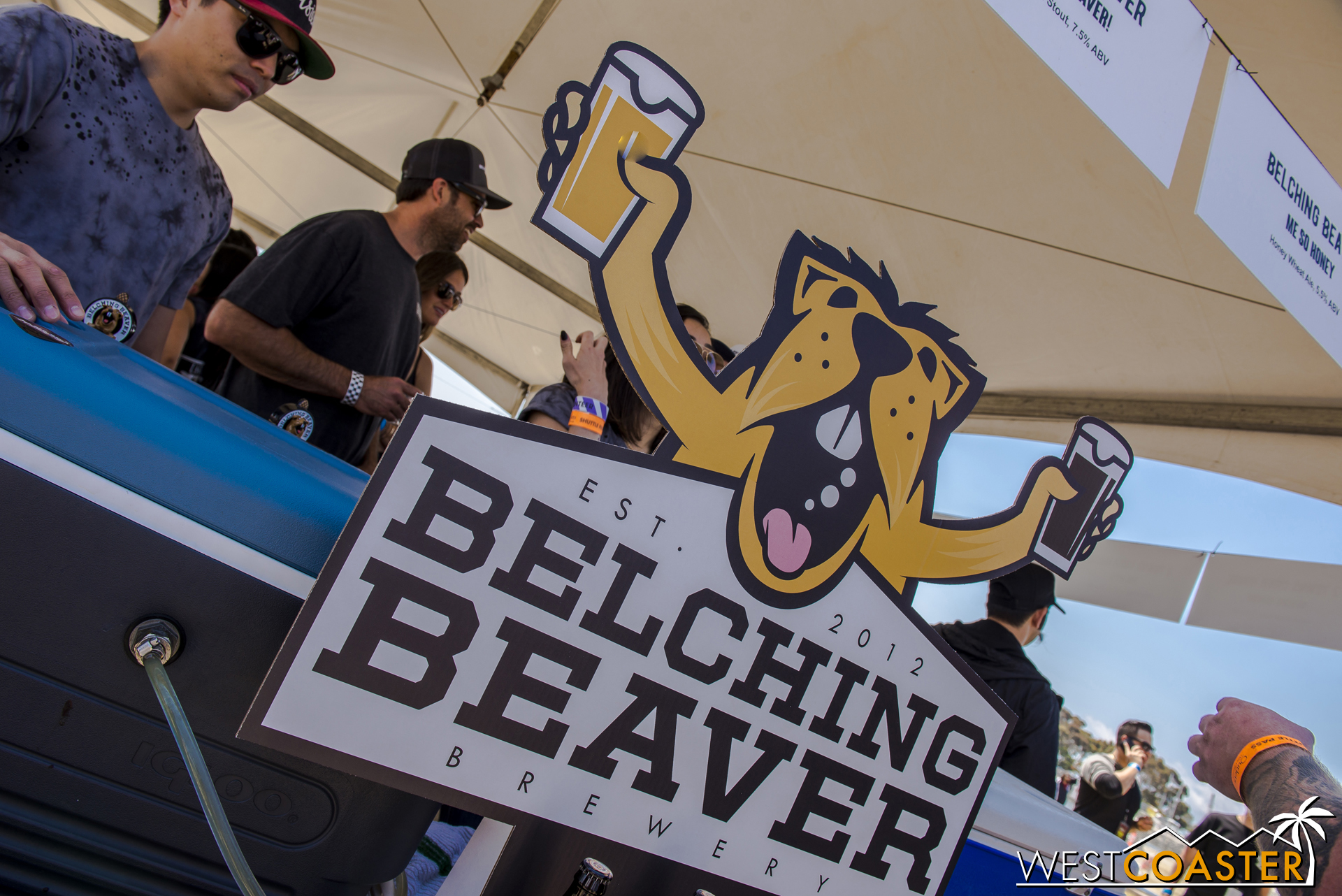  Our first stop by chance happened to be Belching Beaver, a great brewery, and their ¡Viva La Beaver! Mexican milk stout ended up being my favorite of the day. 