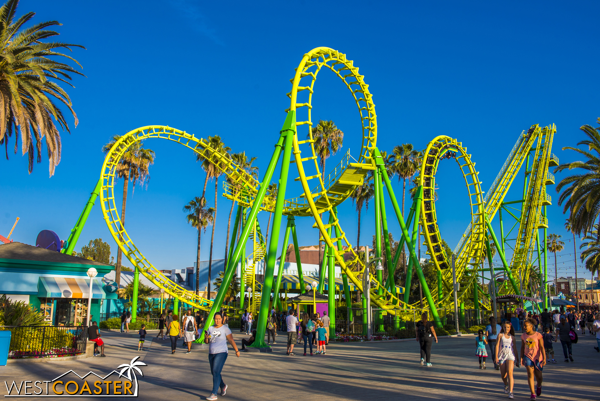 Through multiple paint schemes, this classic roller coaster has continued to thrill riders... 