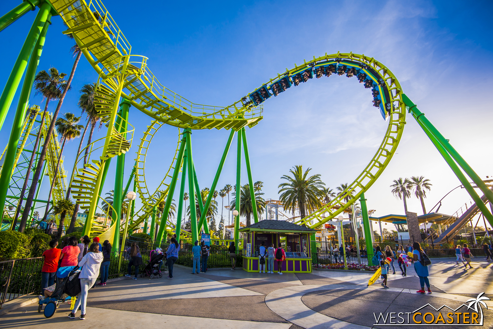  Vekomas are much better today, but back in the day, Vekoma and Arrow were synonymous with head bangers. 