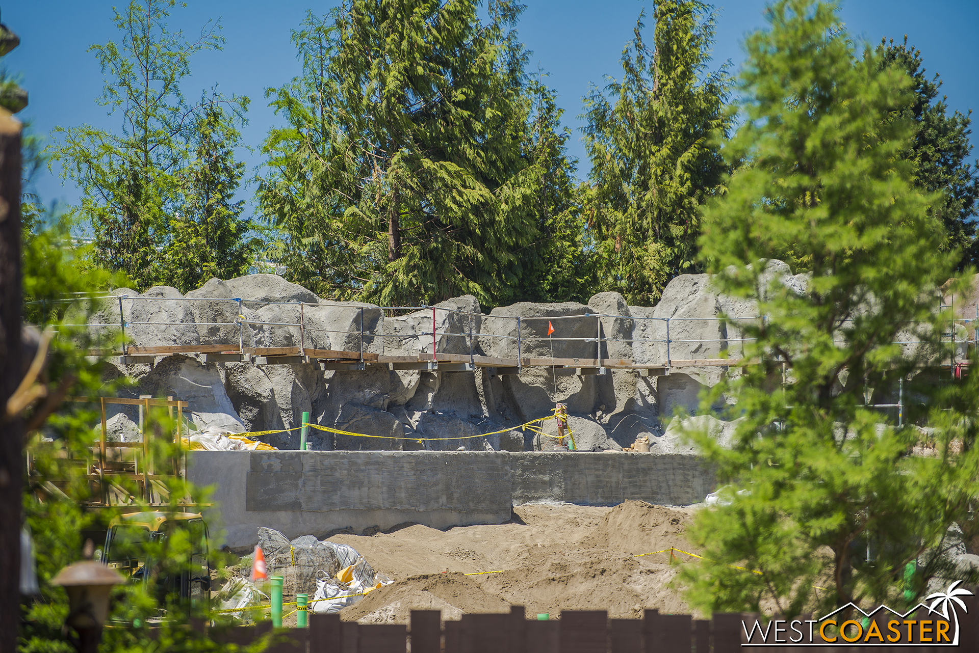  More rockwork and river bank. 