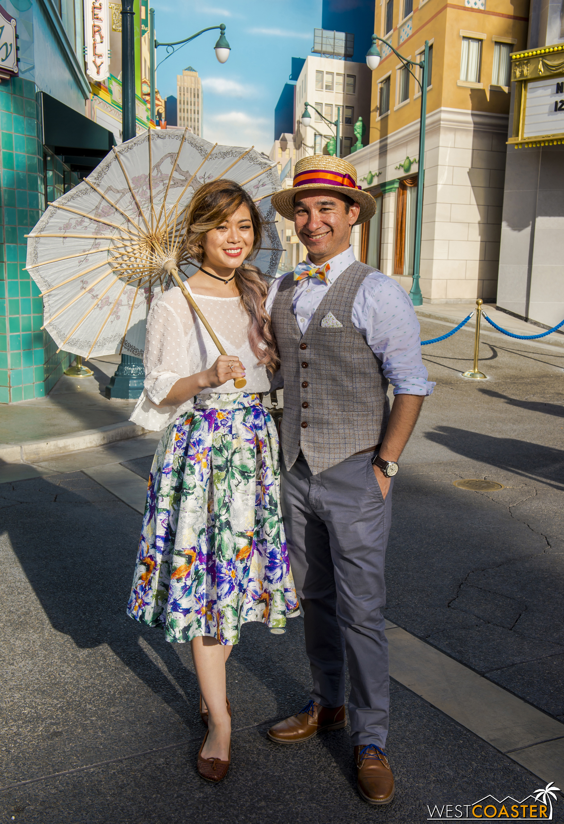  Dapper Day attracts enough people that one can run into familiar faces from past Dapper Days, as I did with this couple. 