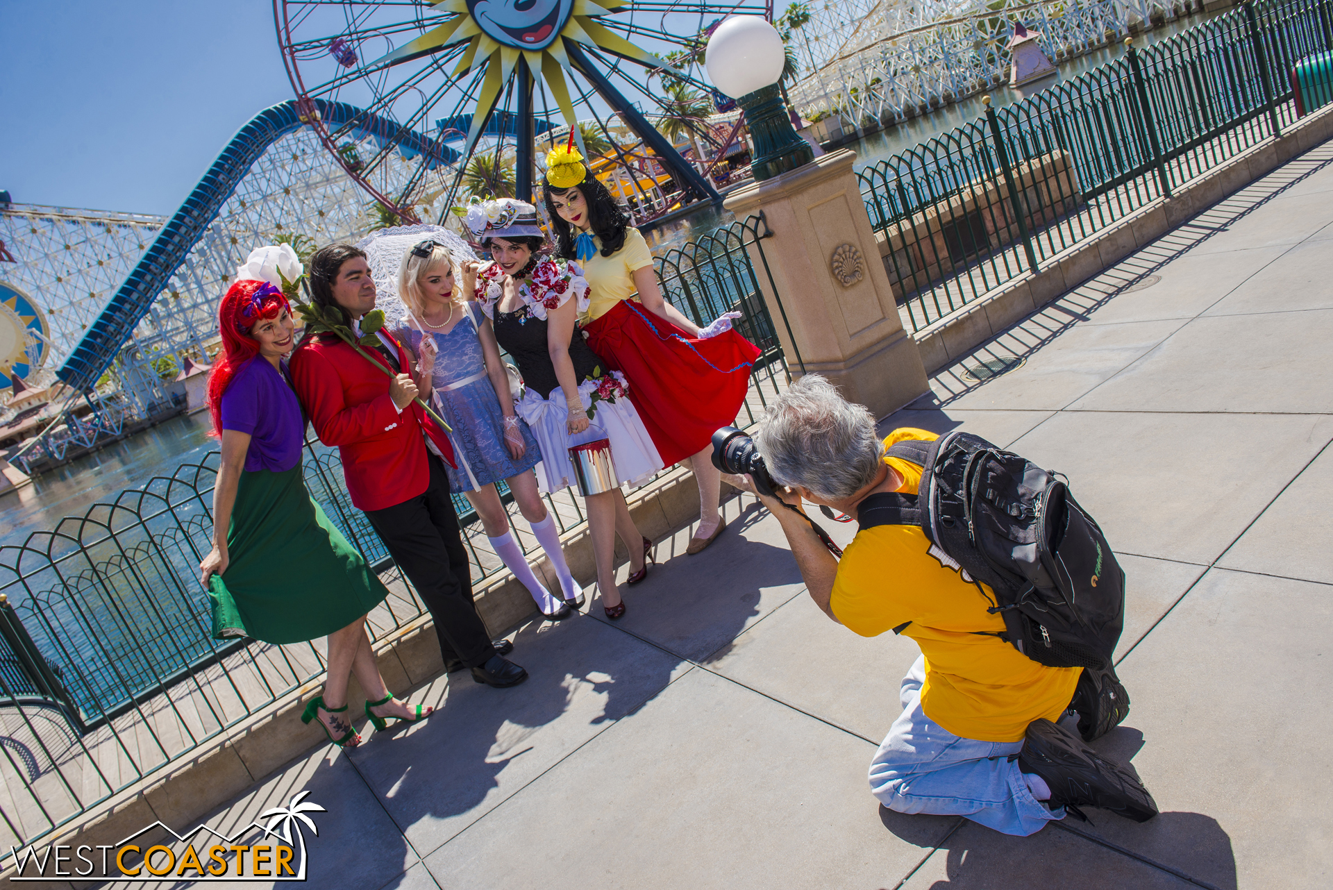  And, of course, the dress-up brought out plenty of photographers--yours truly included--to capture the wonderful outfits and general festive mood. 