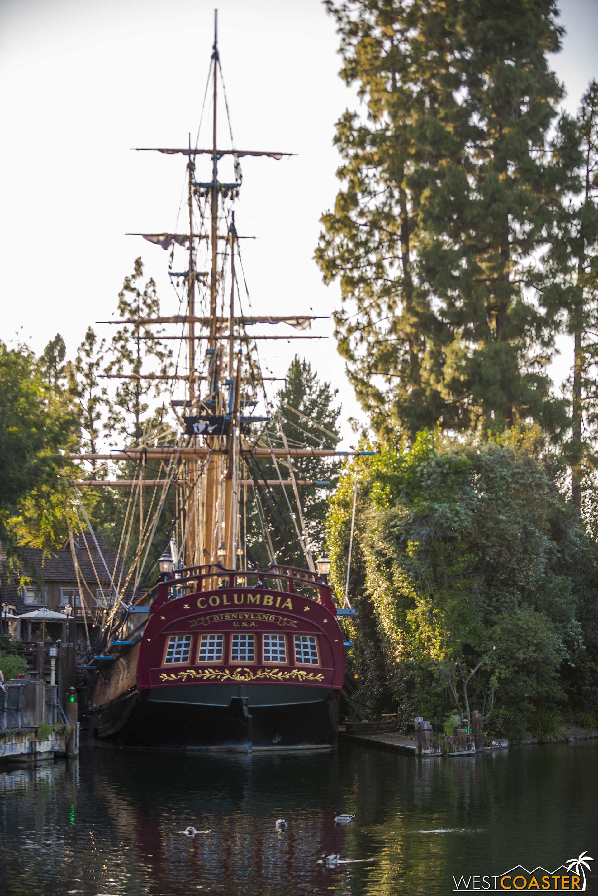  The cofferdam around the S.S. Columbia has been removed, and the vessel is now "afloat" again! 