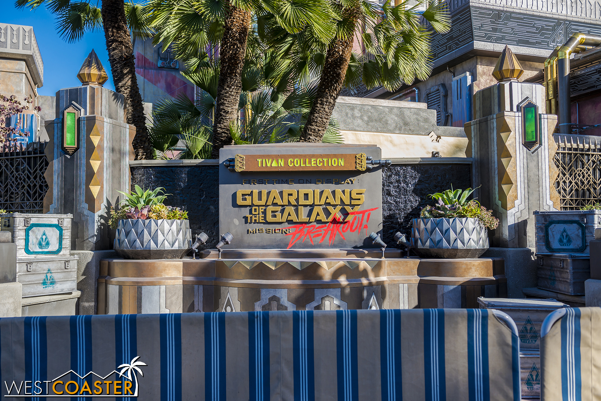  The ride sign was also unveiled this past week. 