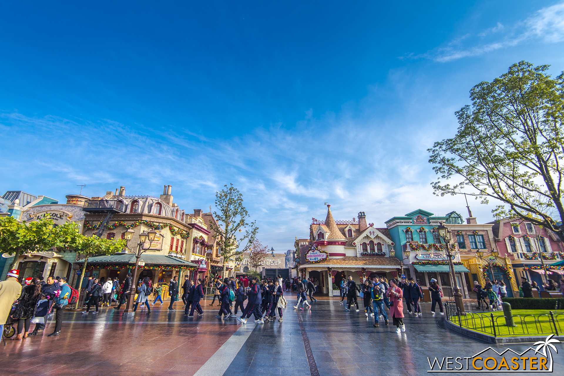 Mickey Avenue is shorter than Main Street but packed with architectural details.