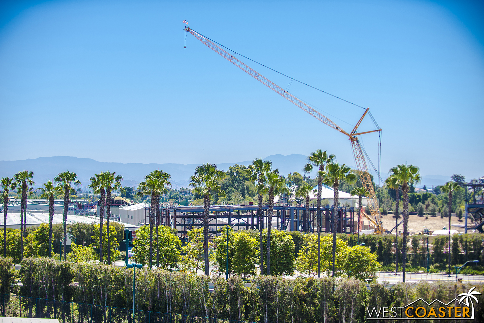  Moving towards Mickey's Toontown, we see that the Millennium Falcon building has grown too. 