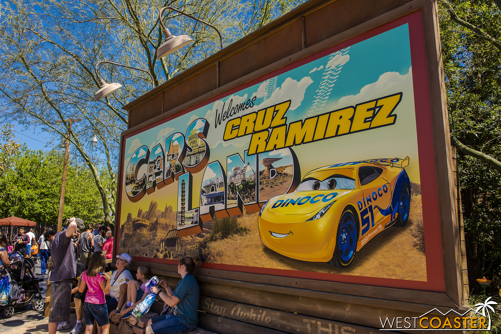  Naturally, with  Cars 3  newly released in theaters, there has to be an in-park promotion. 