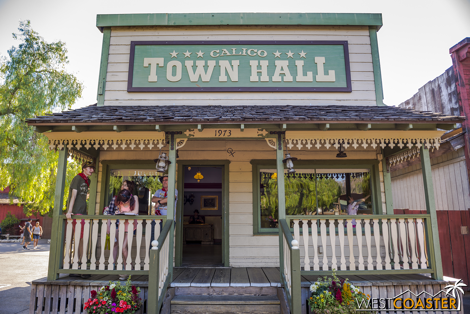  Town Hall is once again a focal point in Ghost Town Alive. 