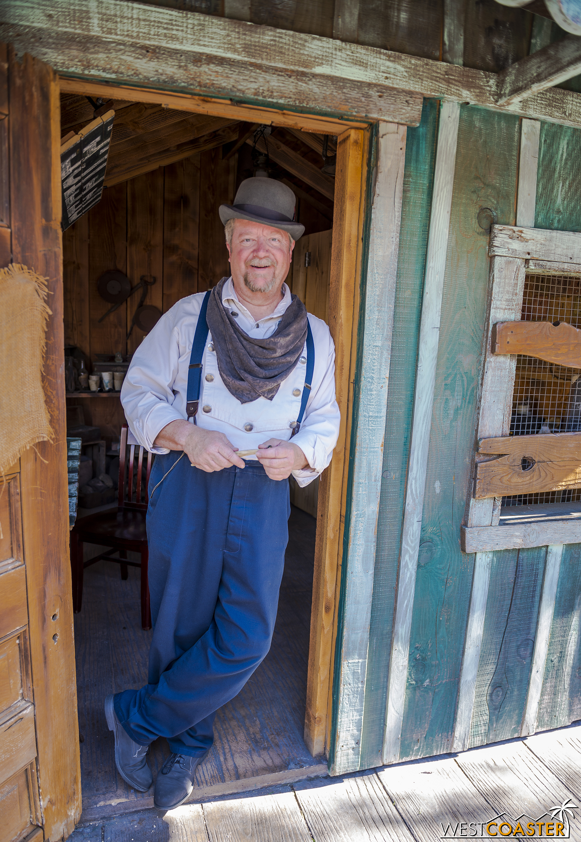  Postmaster Quint Campbell minds the Assay's Office too, while Agustus French is away. 