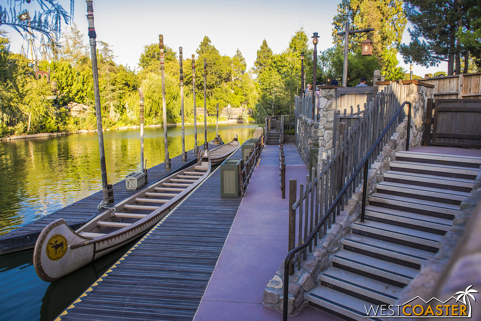  Those canoes look ready to go! 