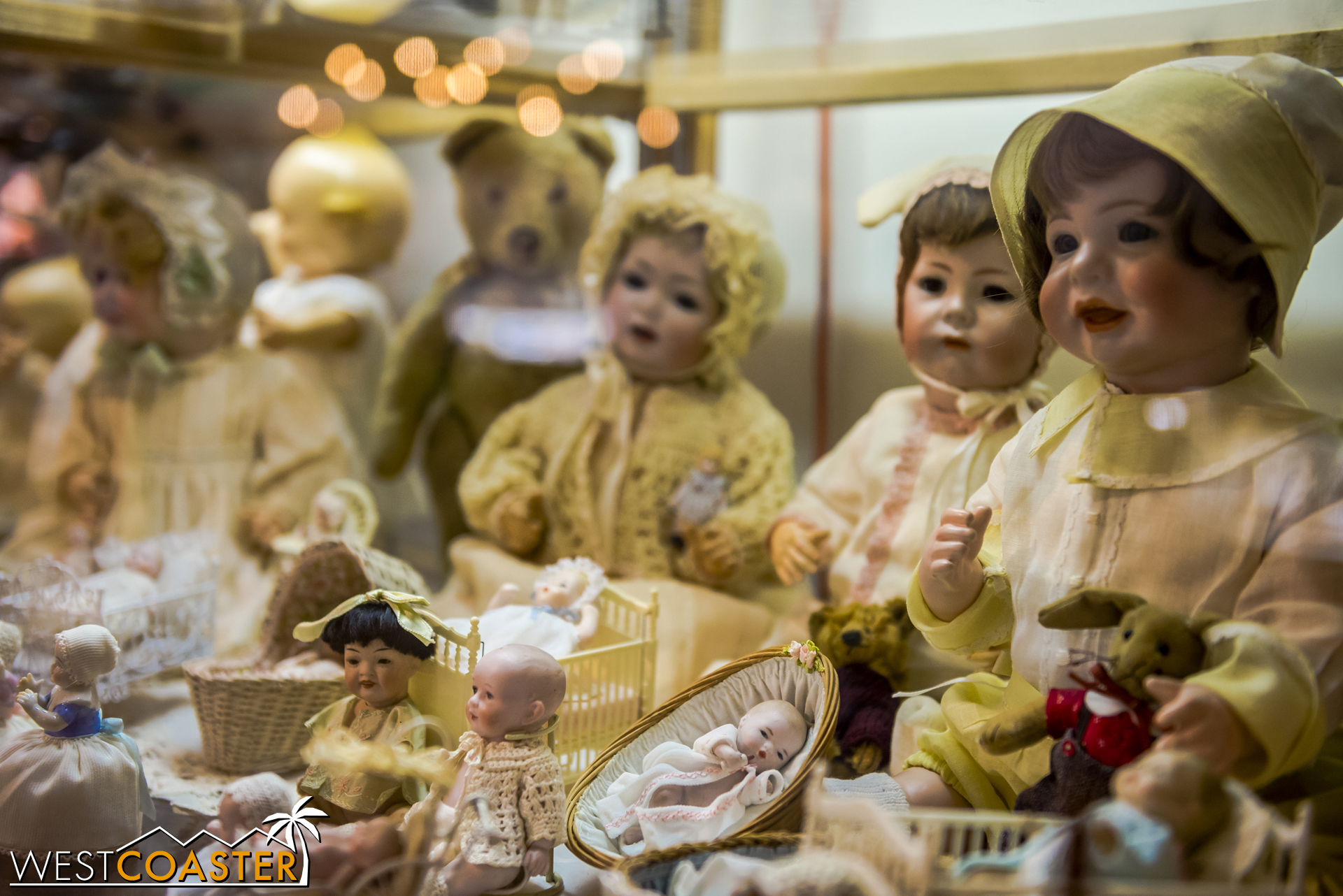  Each of these dolls contains the soul of a naughty child.&nbsp; Or as the kids call it these days... a "horcrux." (Disclaimer: the above statement may be completely invalid.) 