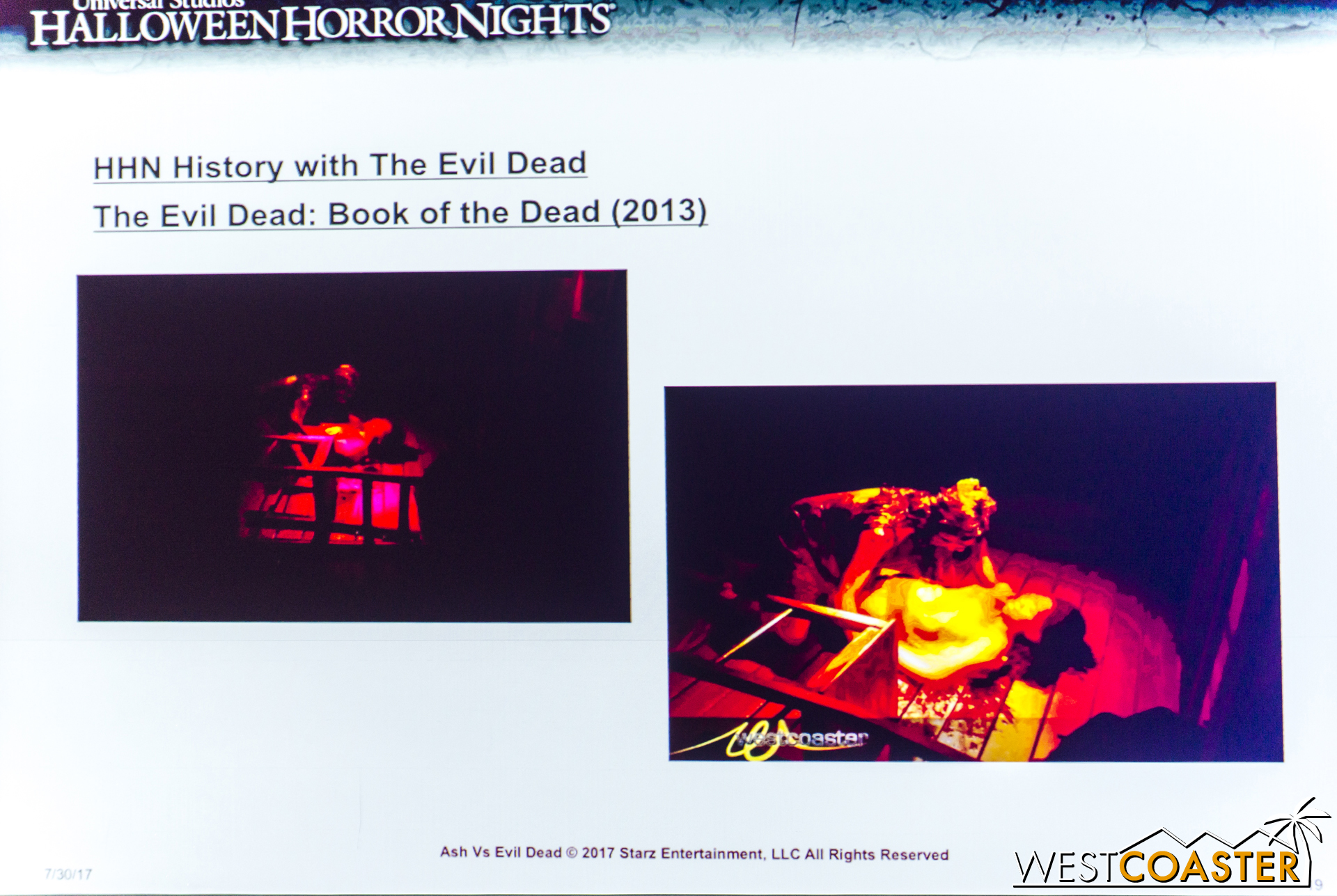 Shoutout to Universal for including a Westcoaster photo for the second Midsummer Scream in a row. That's kind of flattering.